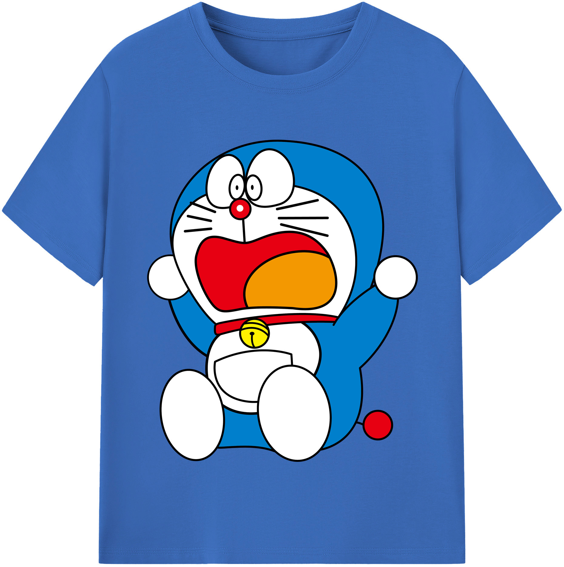 （画像用） ドラえもん Doraemon 綿100％半袖Tシャツ（フロントプリント）