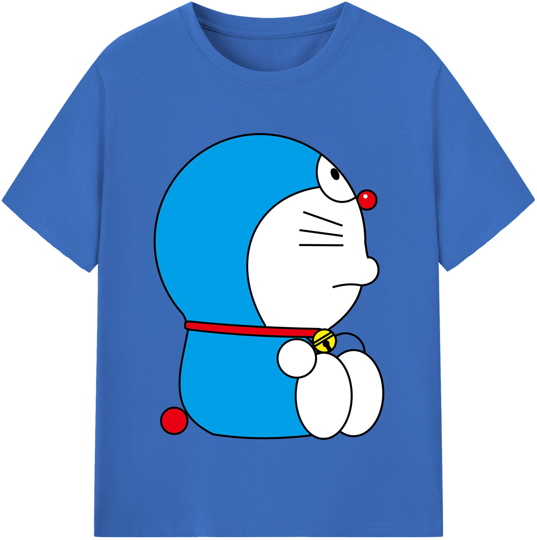 （画像用） ドラえもん Doraemon 綿100％半袖Tシャツ（フロントプリント）