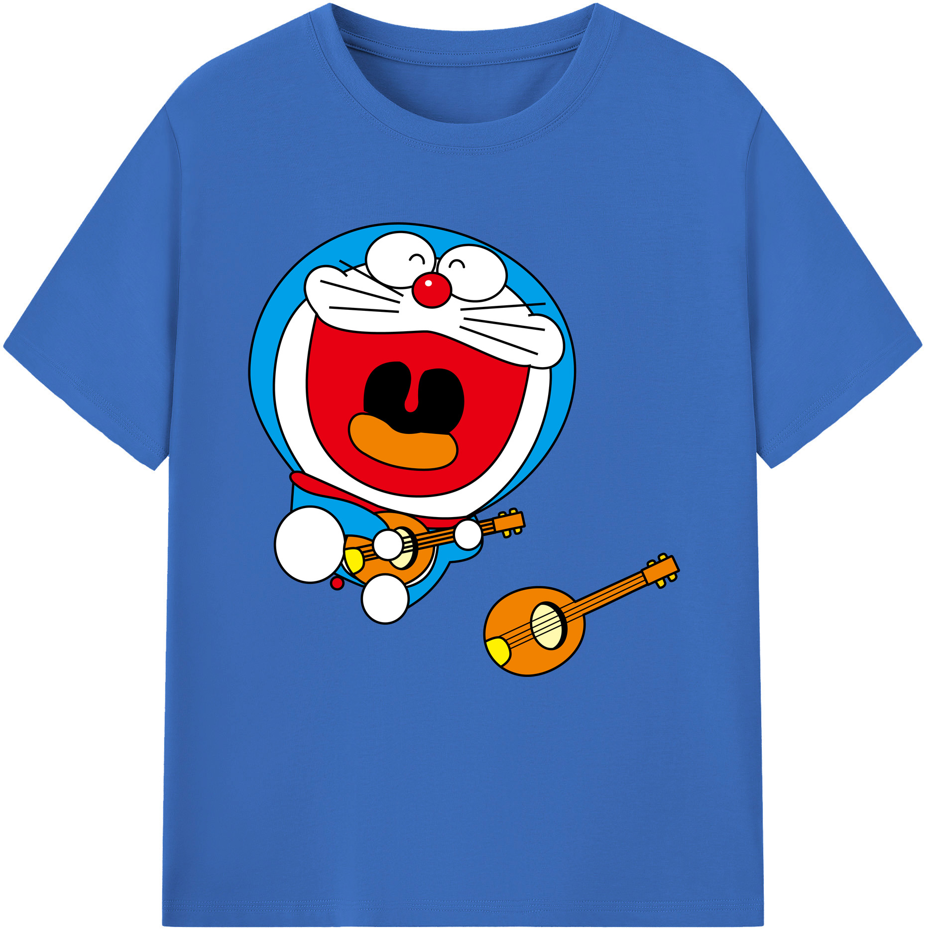 （画像用） ドラえもん Doraemon 綿100％半袖Tシャツ（フロントプリント）