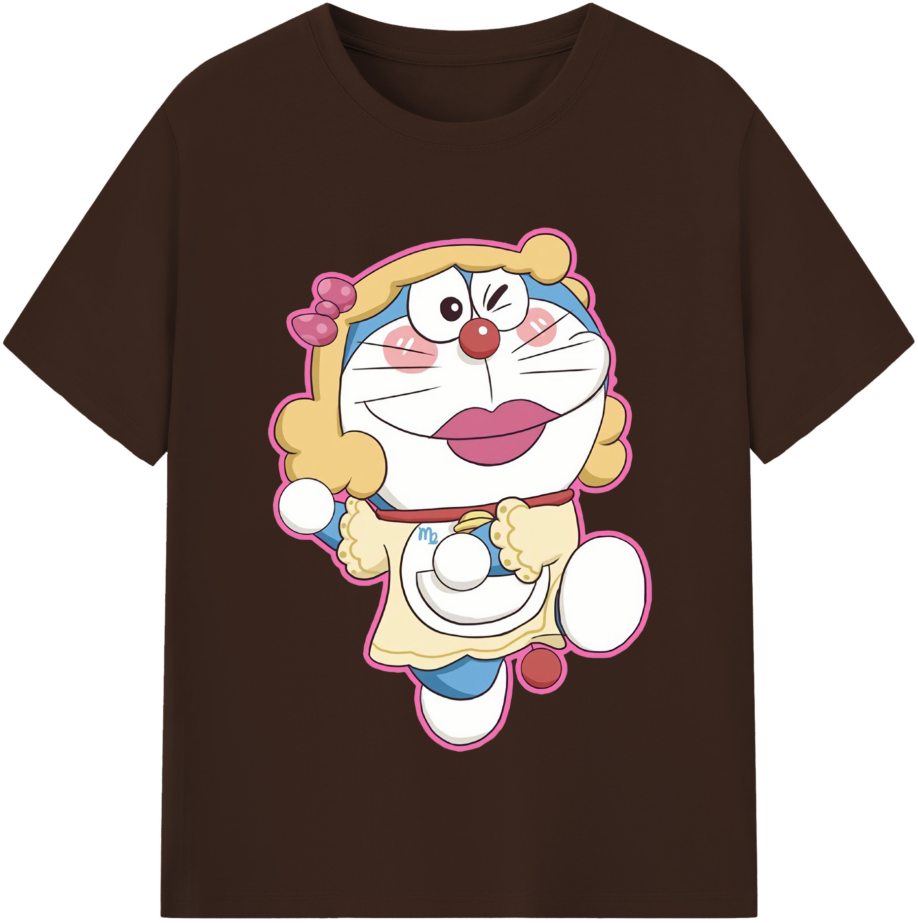 （画像用） ドラえもん Doraemon 綿100％半袖Tシャツ（フロントプリント）