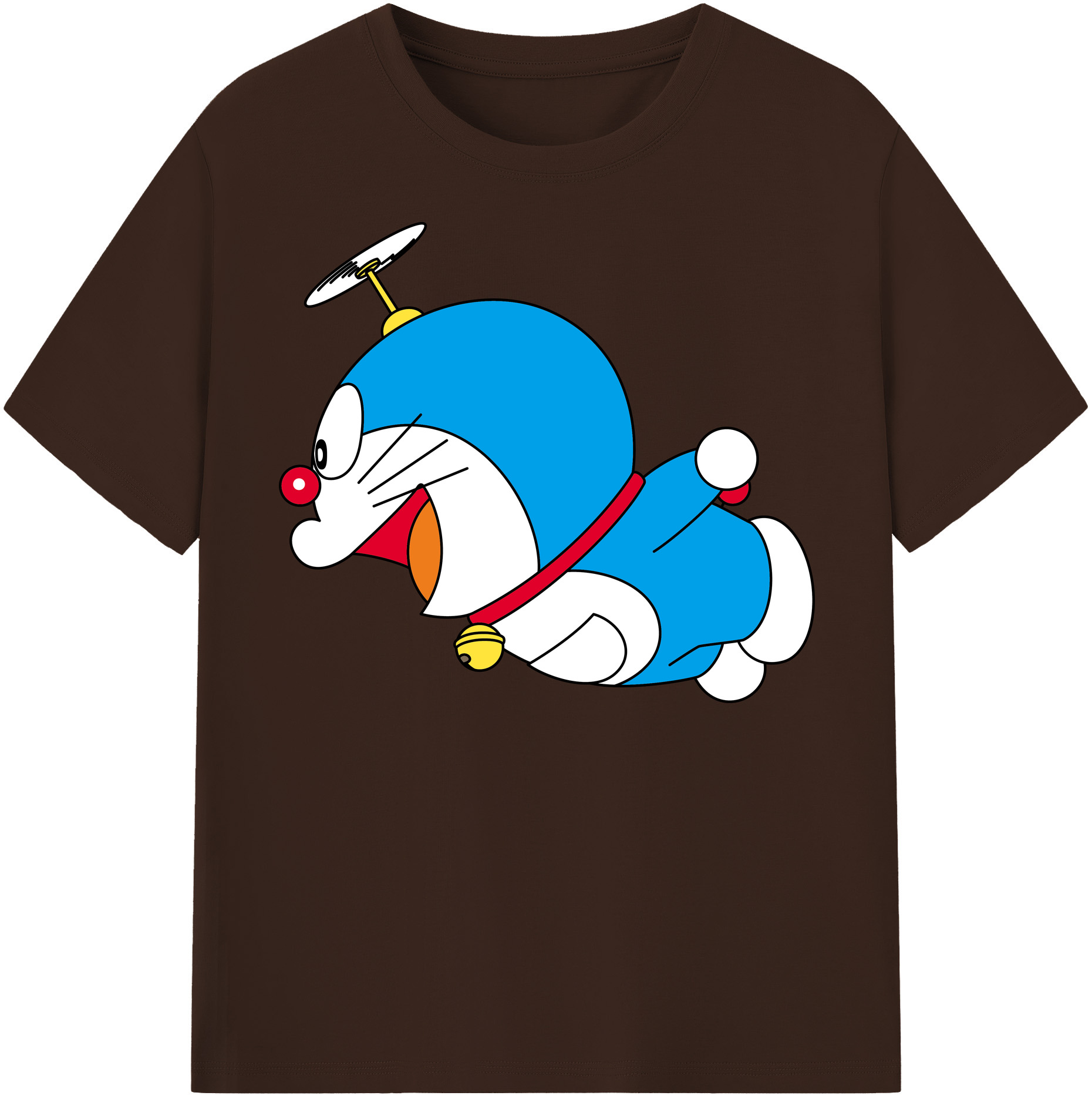 （画像用） ドラえもん Doraemon 綿100％半袖Tシャツ（フロントプリント）