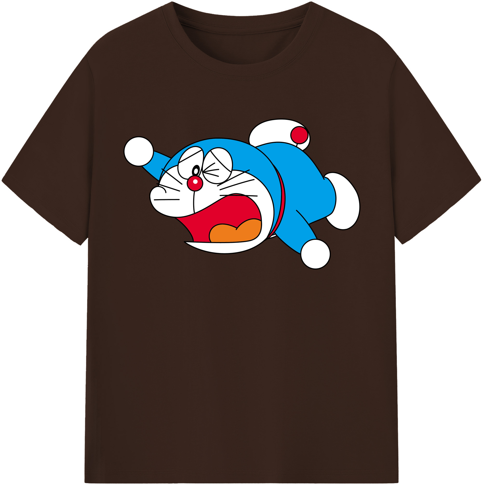 （画像用） ドラえもん Doraemon 綿100％半袖Tシャツ（フロントプリント）