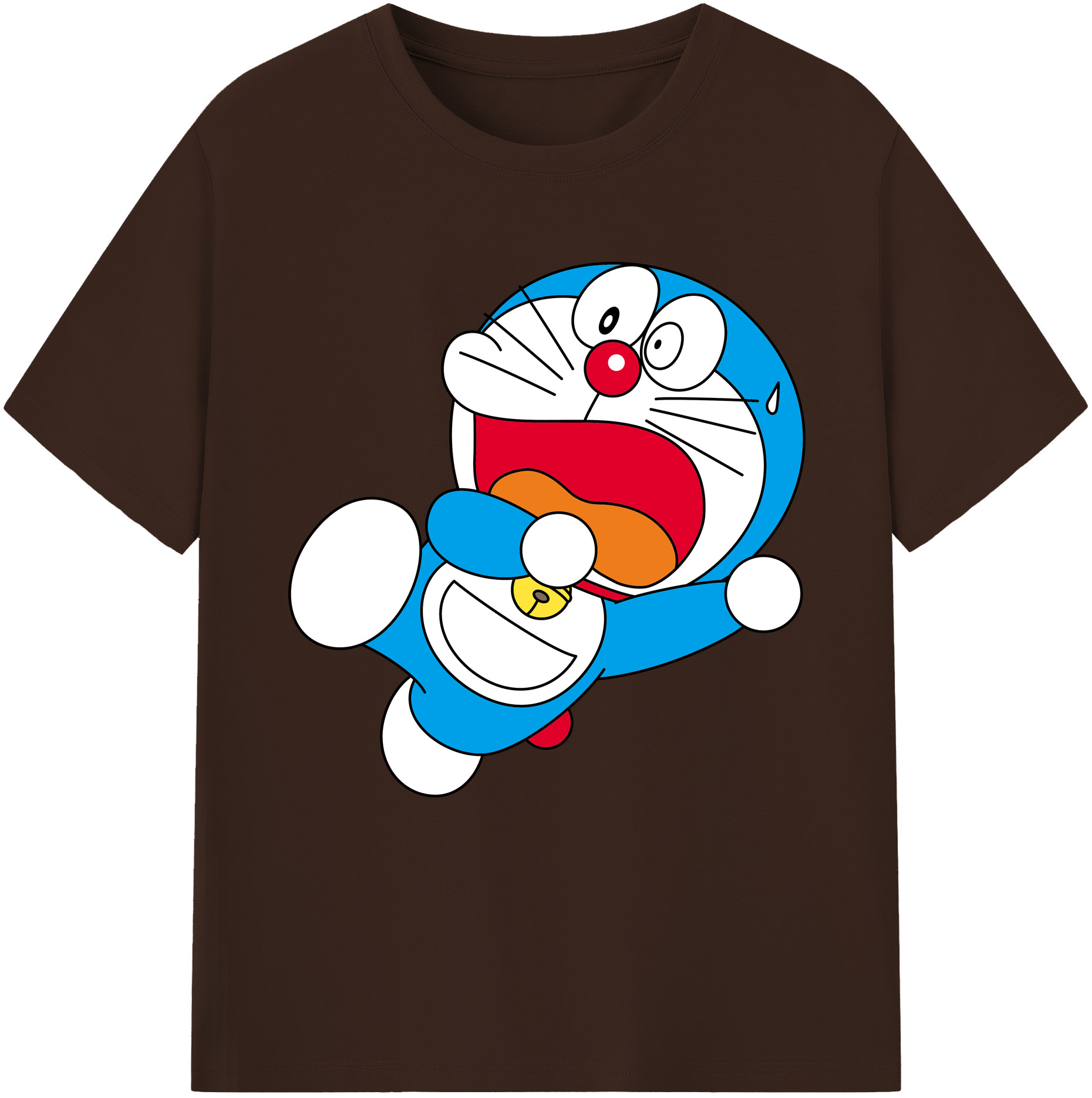 （画像用） ドラえもん Doraemon 綿100％半袖Tシャツ（フロントプリント）