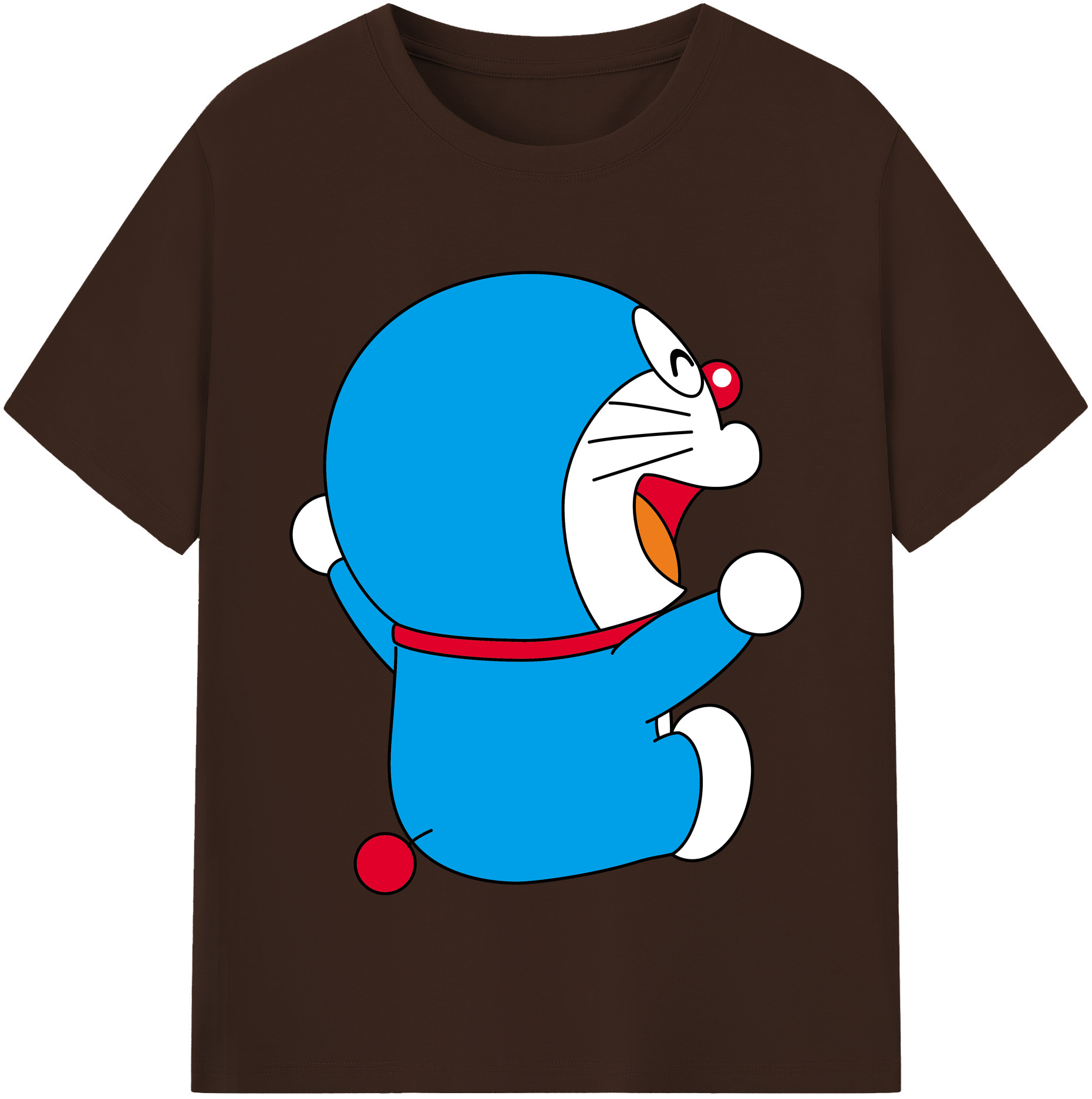 （画像用） ドラえもん Doraemon 綿100％半袖Tシャツ（フロントプリント）