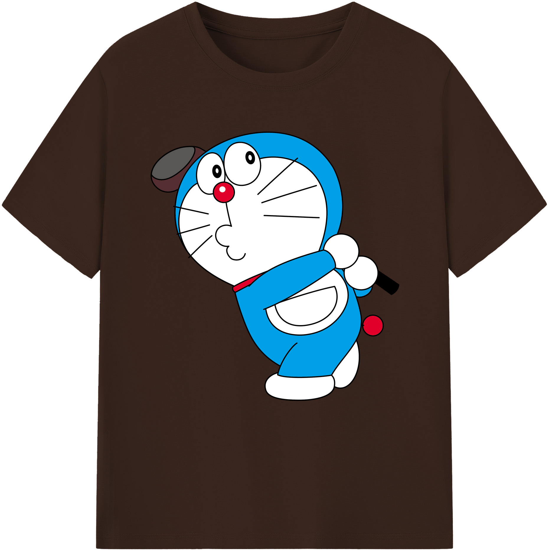 （画像用） ドラえもん Doraemon 綿100％半袖Tシャツ（フロントプリント）