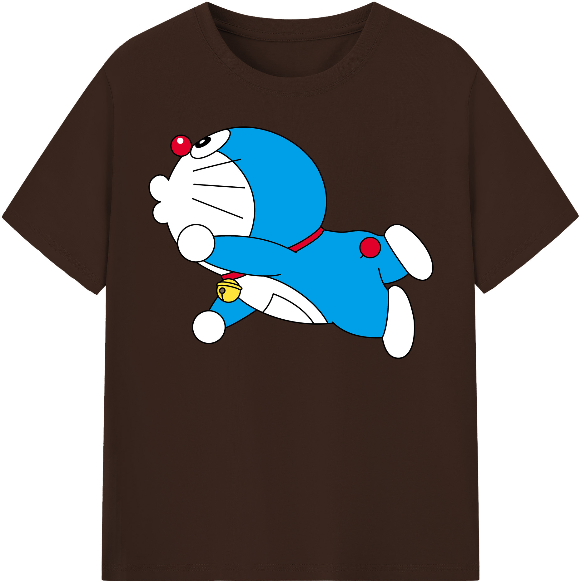 （画像用） ドラえもん Doraemon 綿100％半袖Tシャツ（フロントプリント）