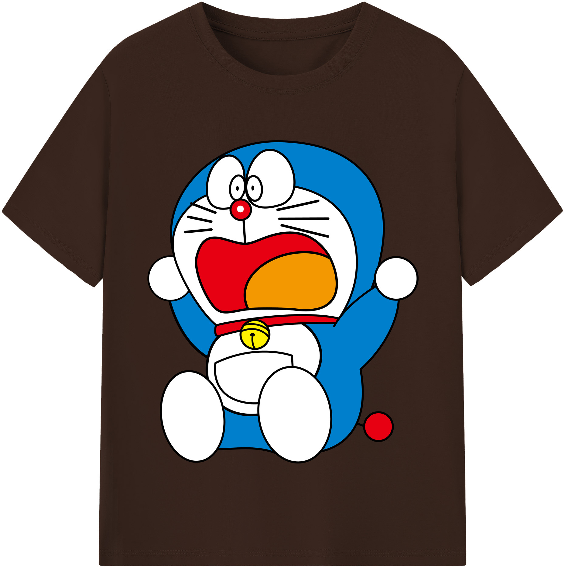 （画像用） ドラえもん Doraemon 綿100％半袖Tシャツ（フロントプリント）