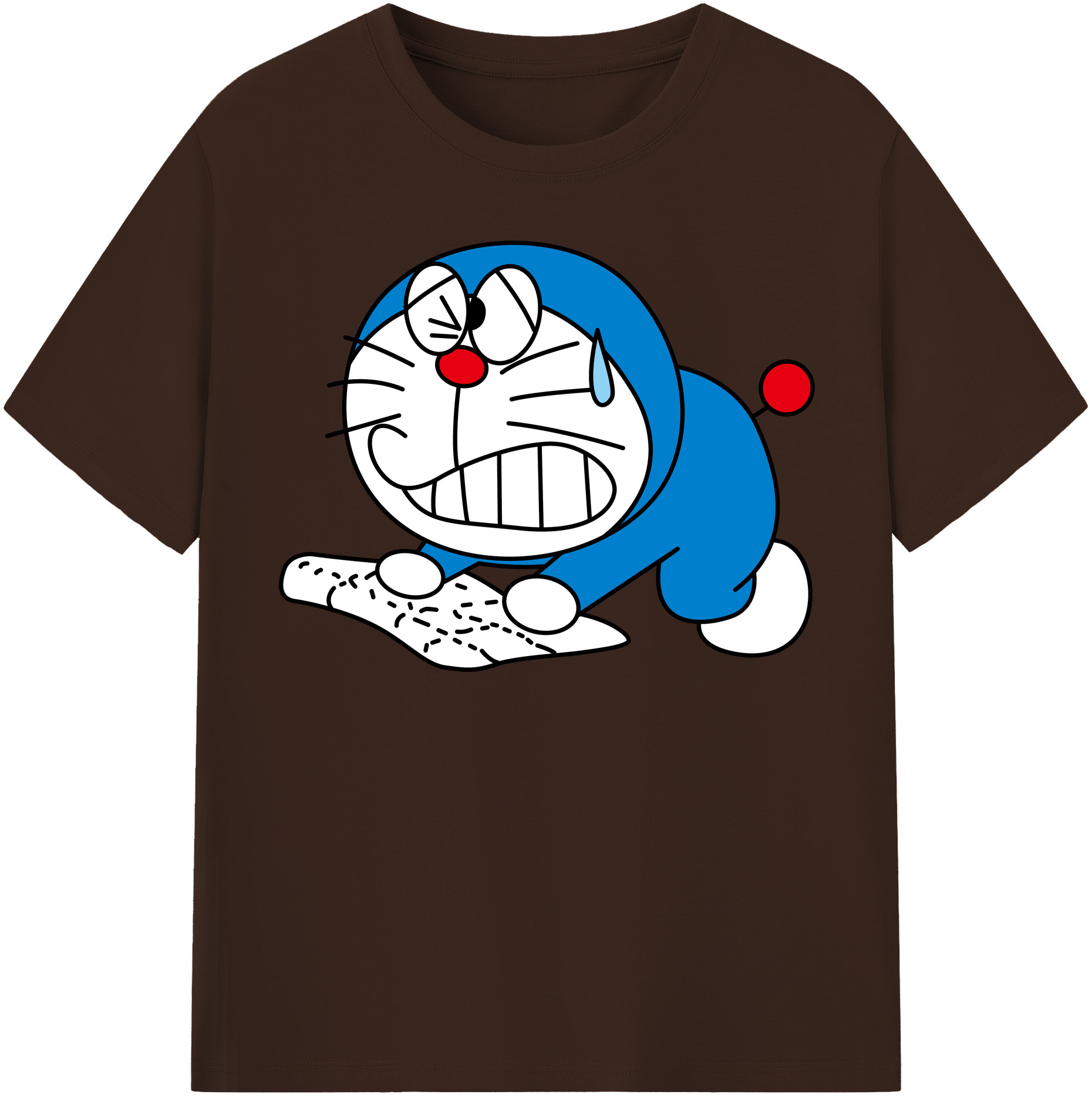 （画像用） ドラえもん Doraemon 綿100％半袖Tシャツ（フロントプリント）