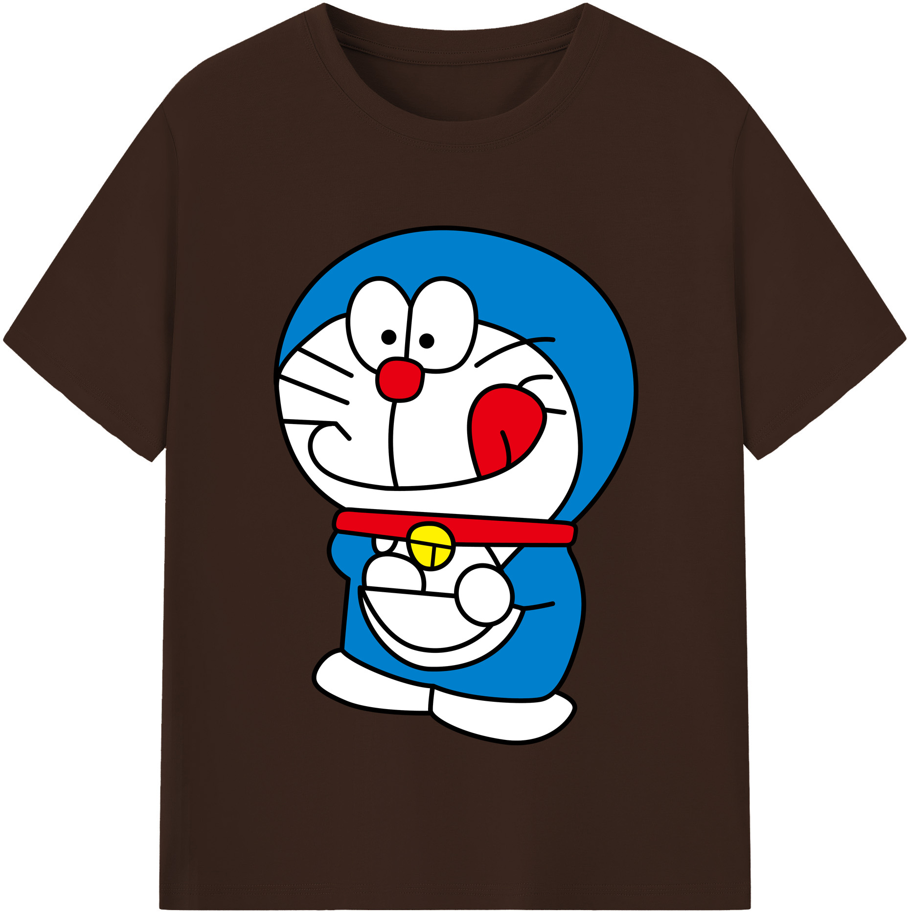 （画像用） ドラえもん Doraemon 綿100％半袖Tシャツ（フロントプリント）
