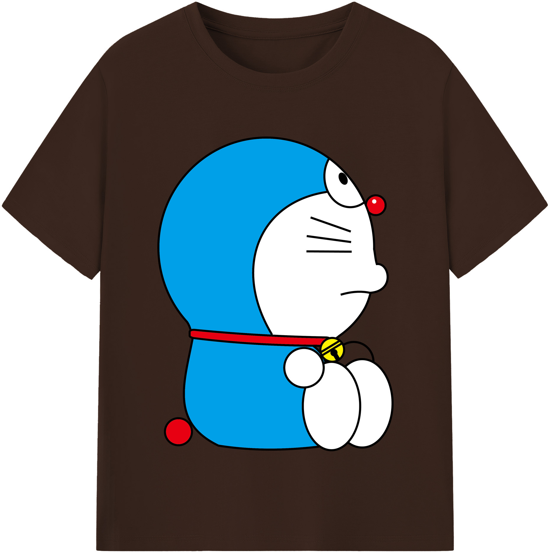 （画像用） ドラえもん Doraemon 綿100％半袖Tシャツ（フロントプリント）