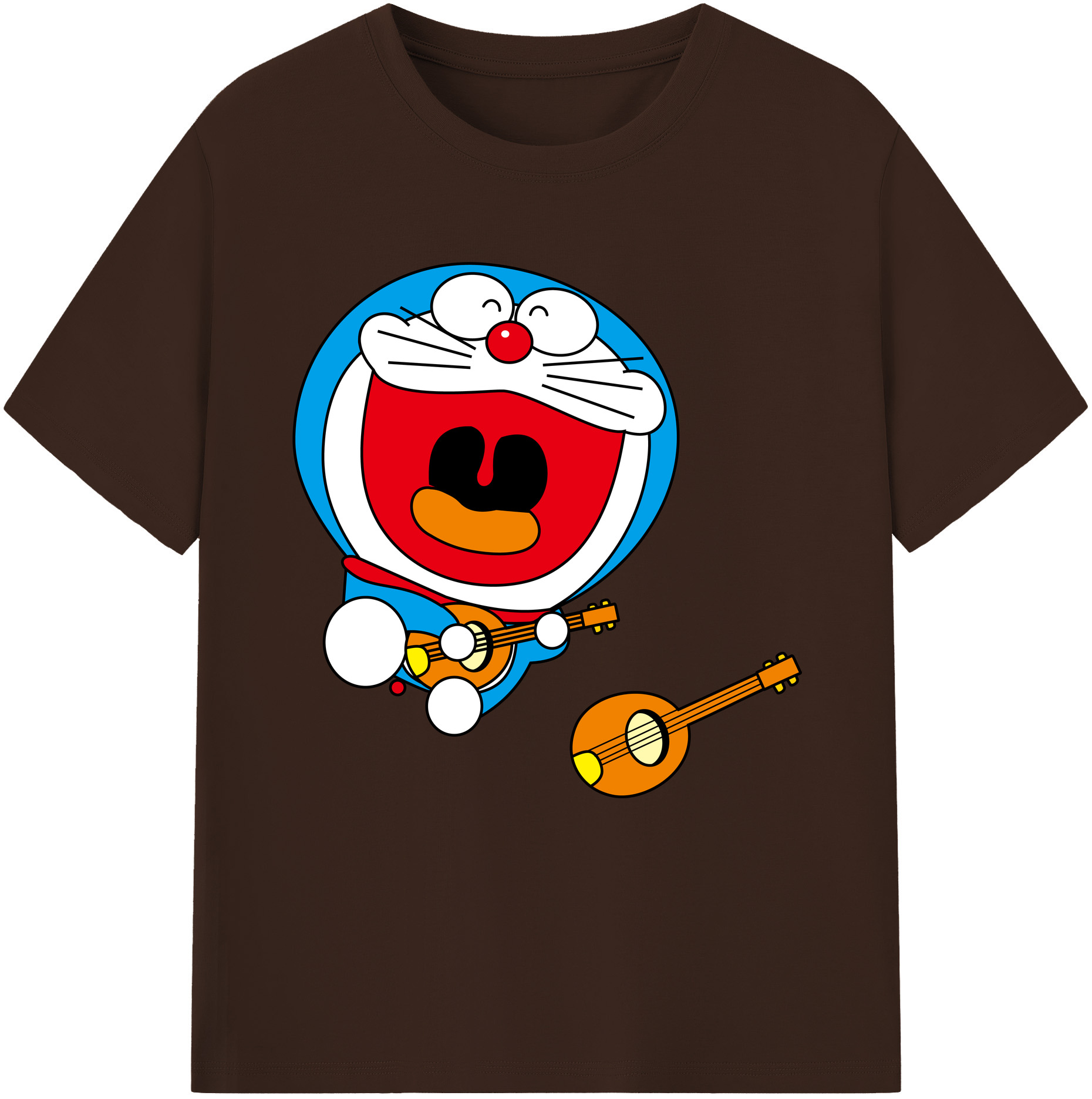 （画像用） ドラえもん Doraemon 綿100％半袖Tシャツ（フロントプリント）