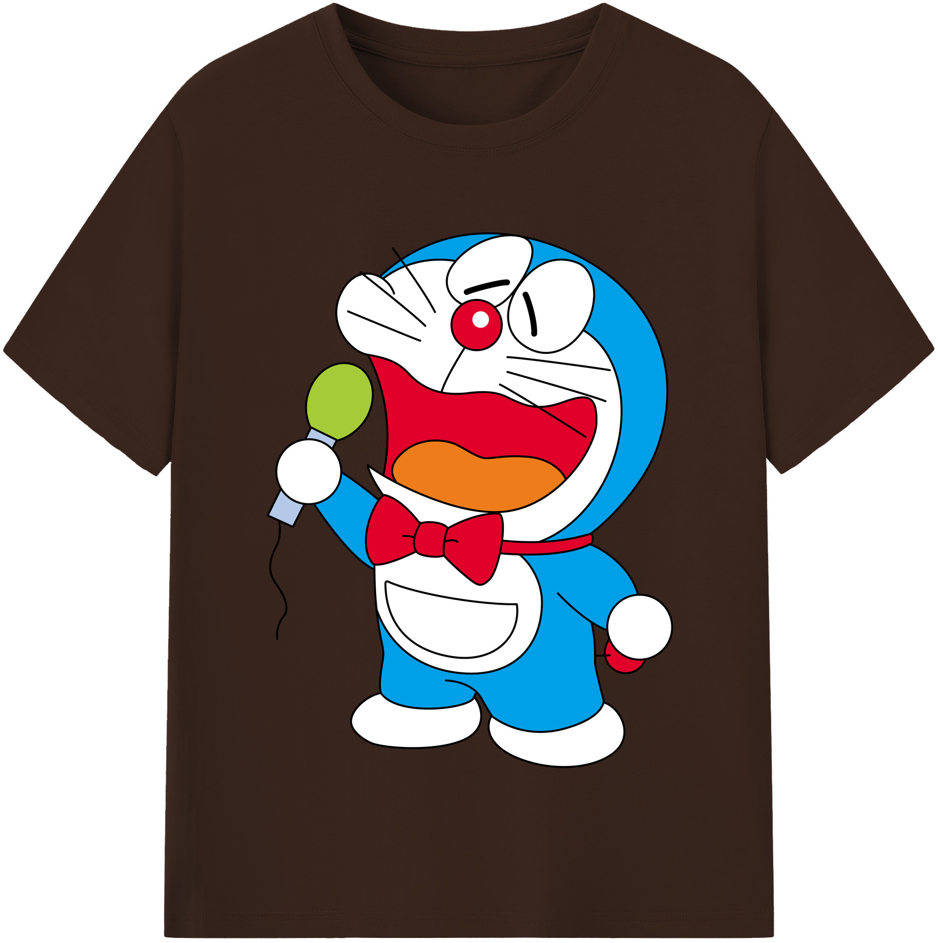 （画像用） ドラえもん Doraemon 綿100％半袖Tシャツ（フロントプリント）