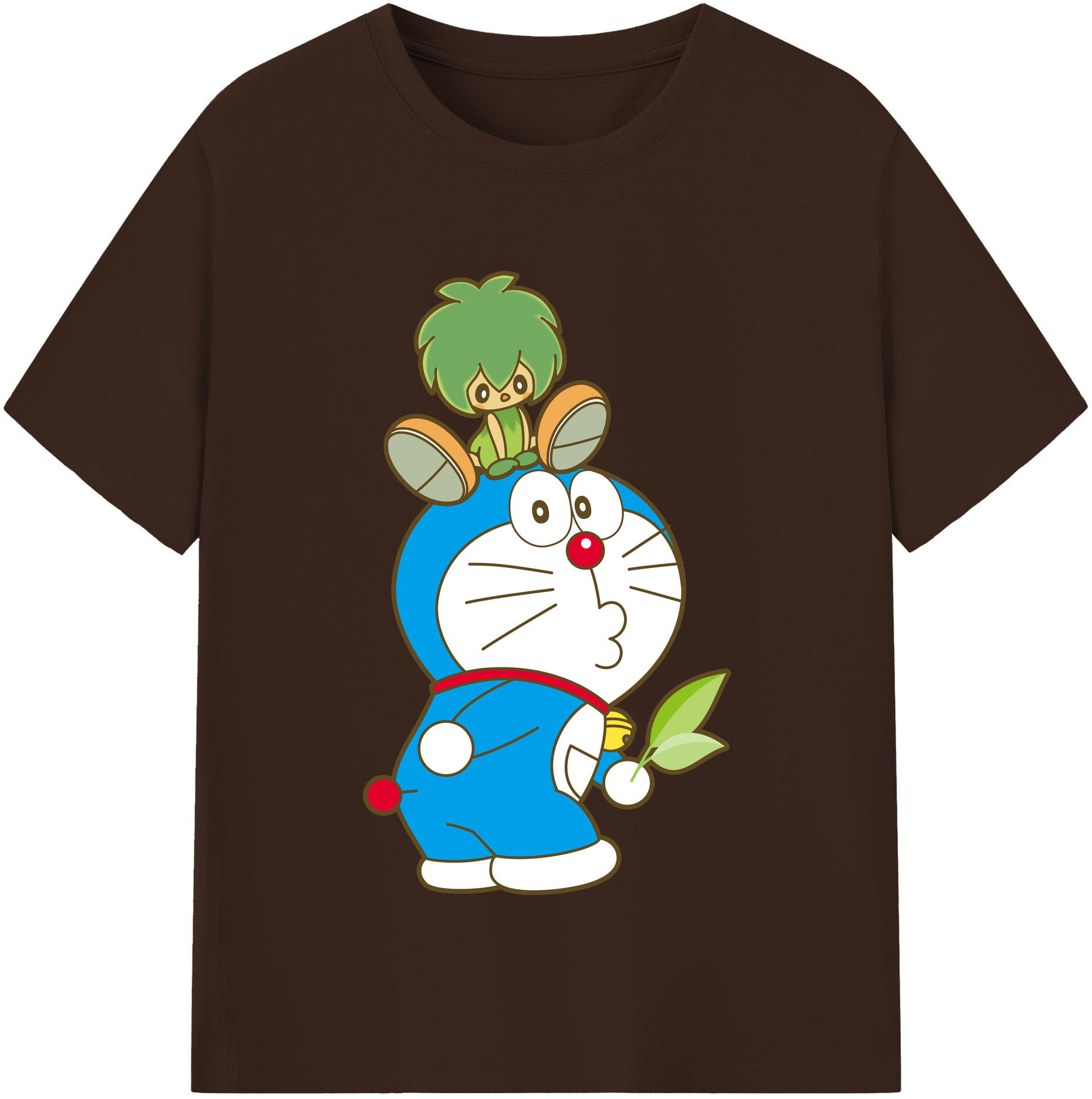 （画像用） ドラえもん Doraemon 綿100％半袖Tシャツ（フロントプリント）