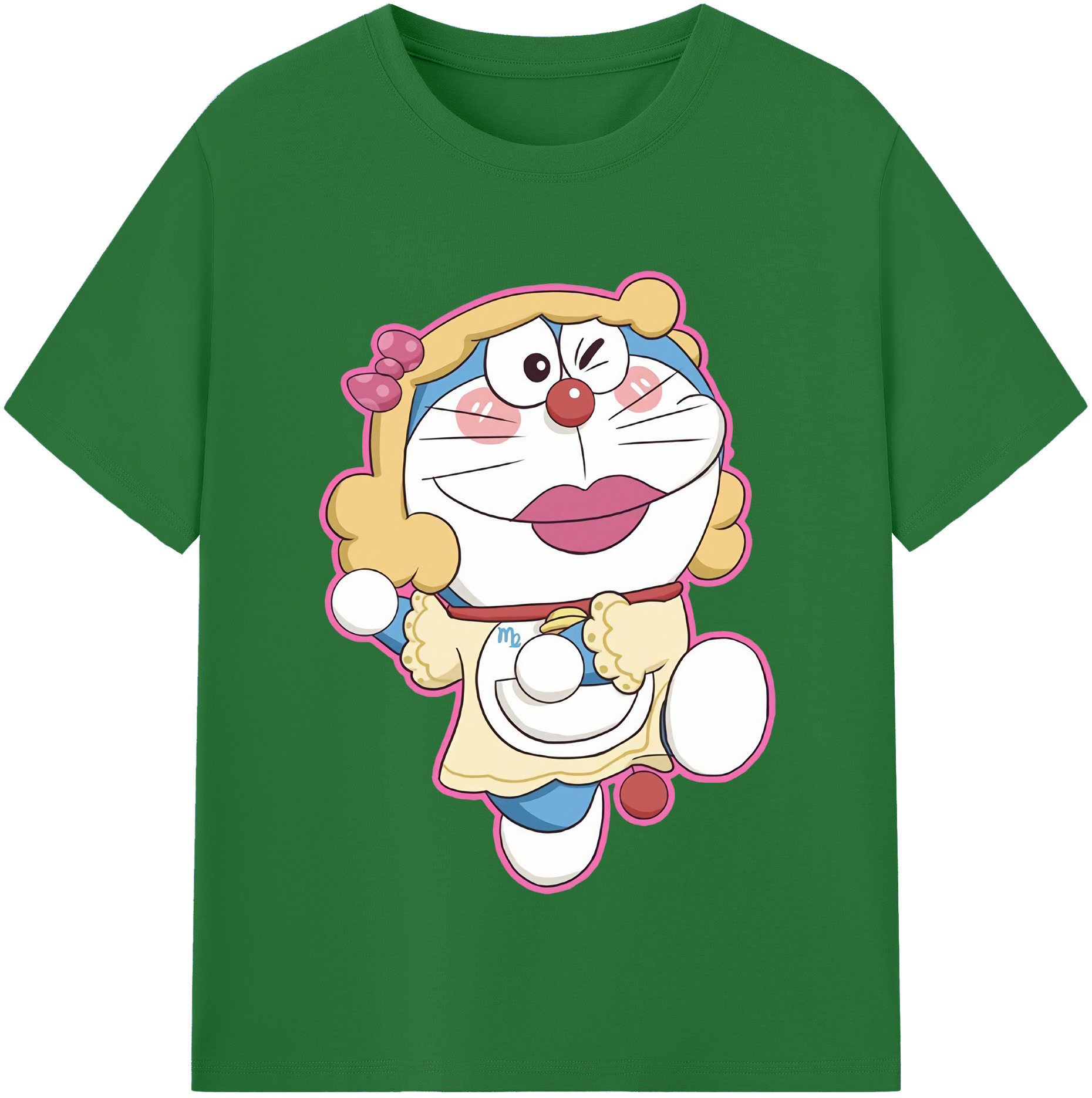 （画像用） ドラえもん Doraemon 綿100％半袖Tシャツ（フロントプリント）