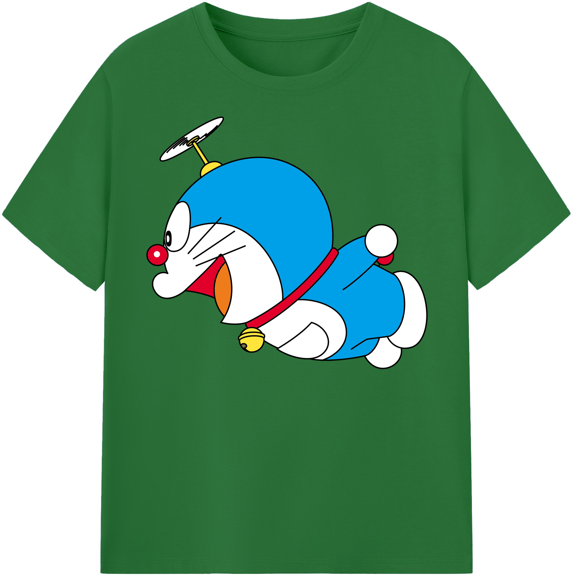 （画像用） ドラえもん Doraemon 綿100％半袖Tシャツ（フロントプリント）