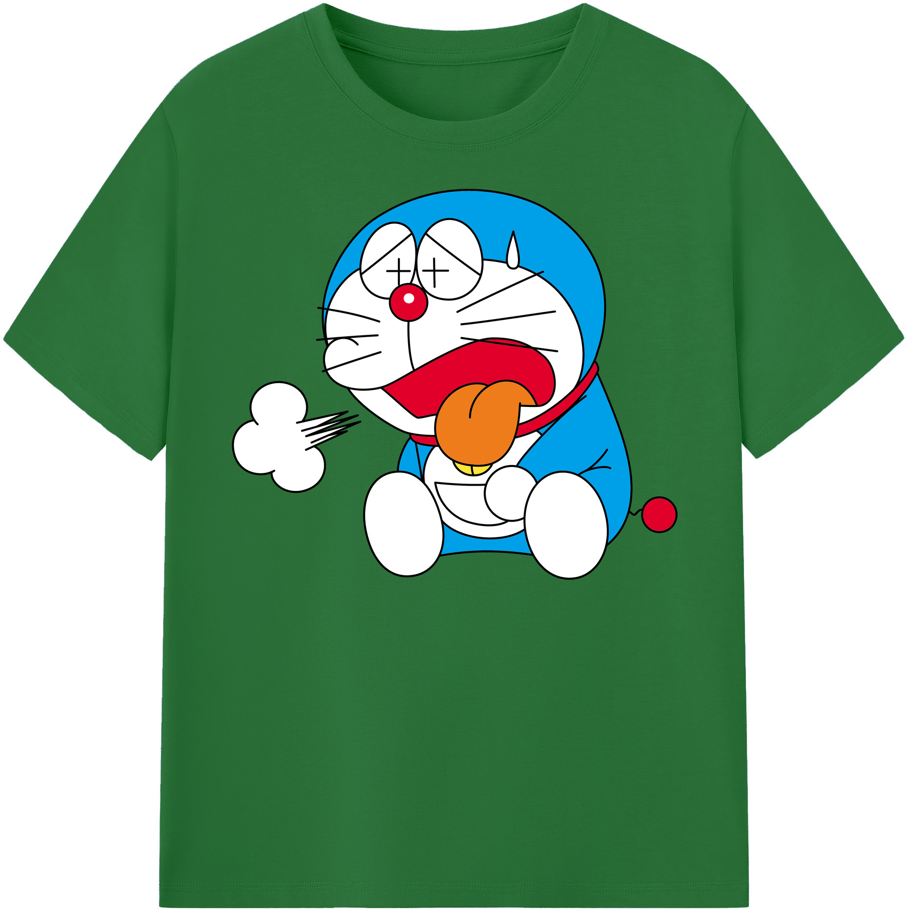 （画像用） ドラえもん Doraemon 綿100％半袖Tシャツ（フロントプリント）