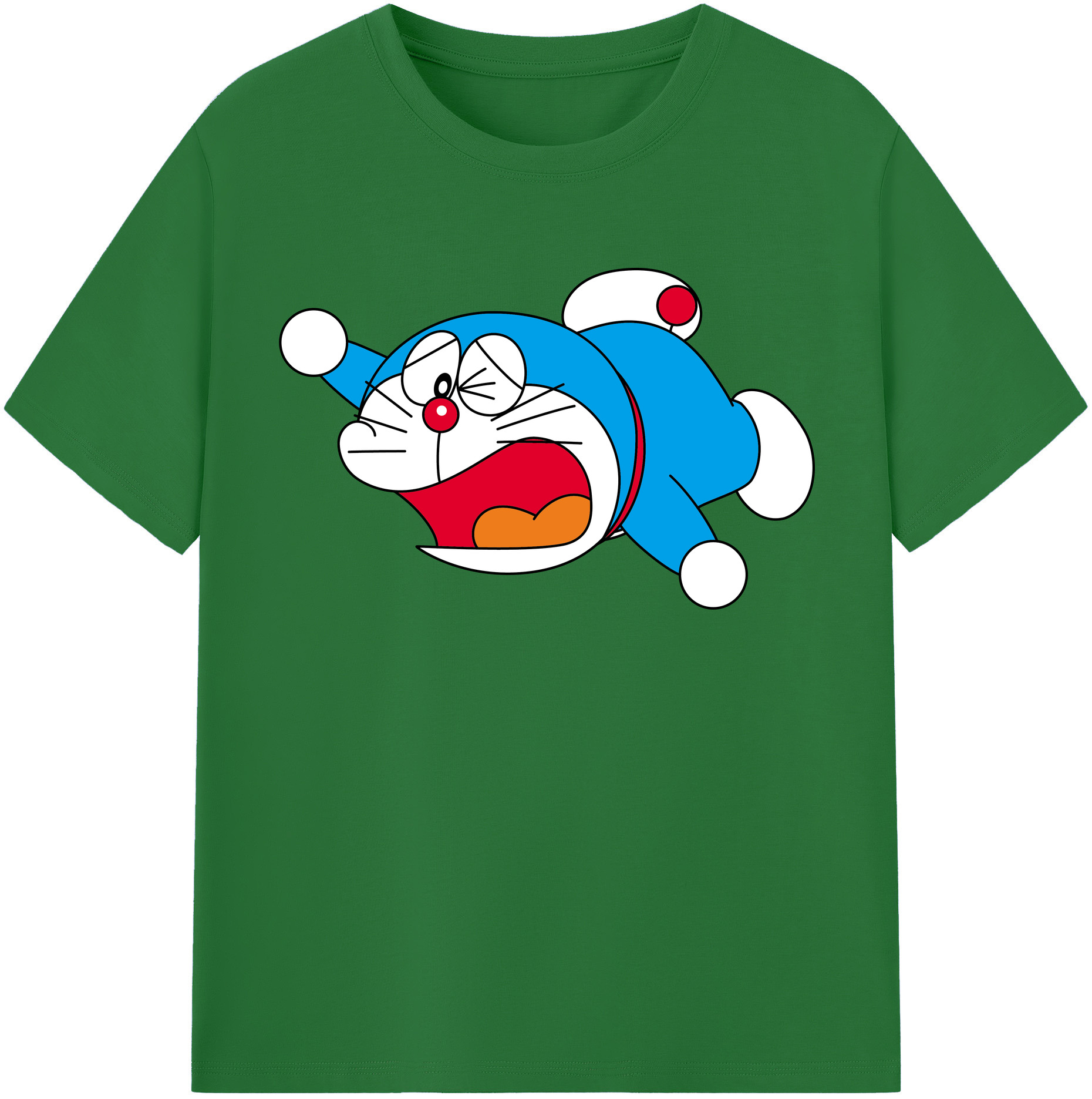 （画像用） ドラえもん Doraemon 綿100％半袖Tシャツ（フロントプリント）