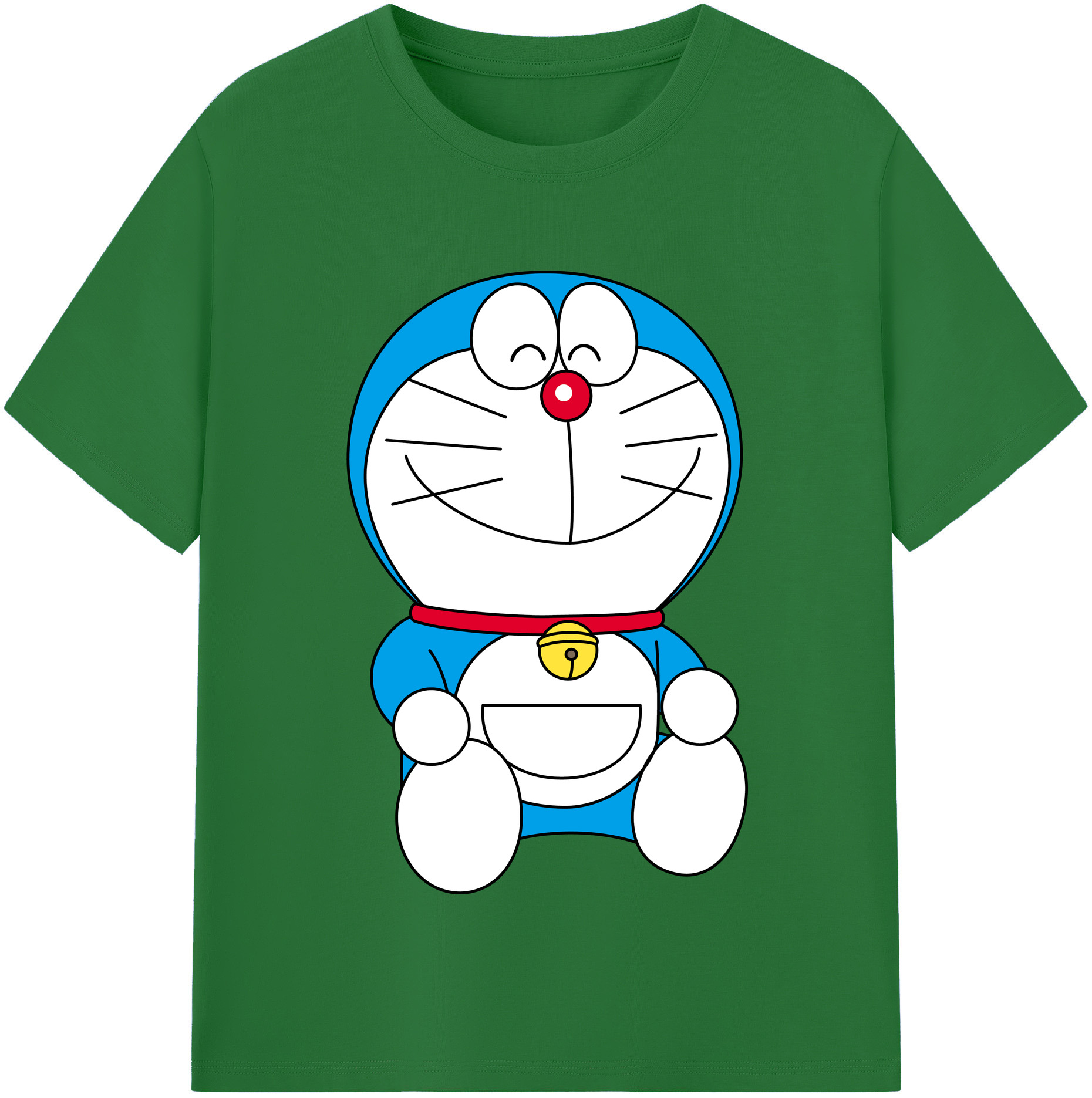 （画像用） ドラえもん Doraemon 綿100％半袖Tシャツ（フロントプリント）