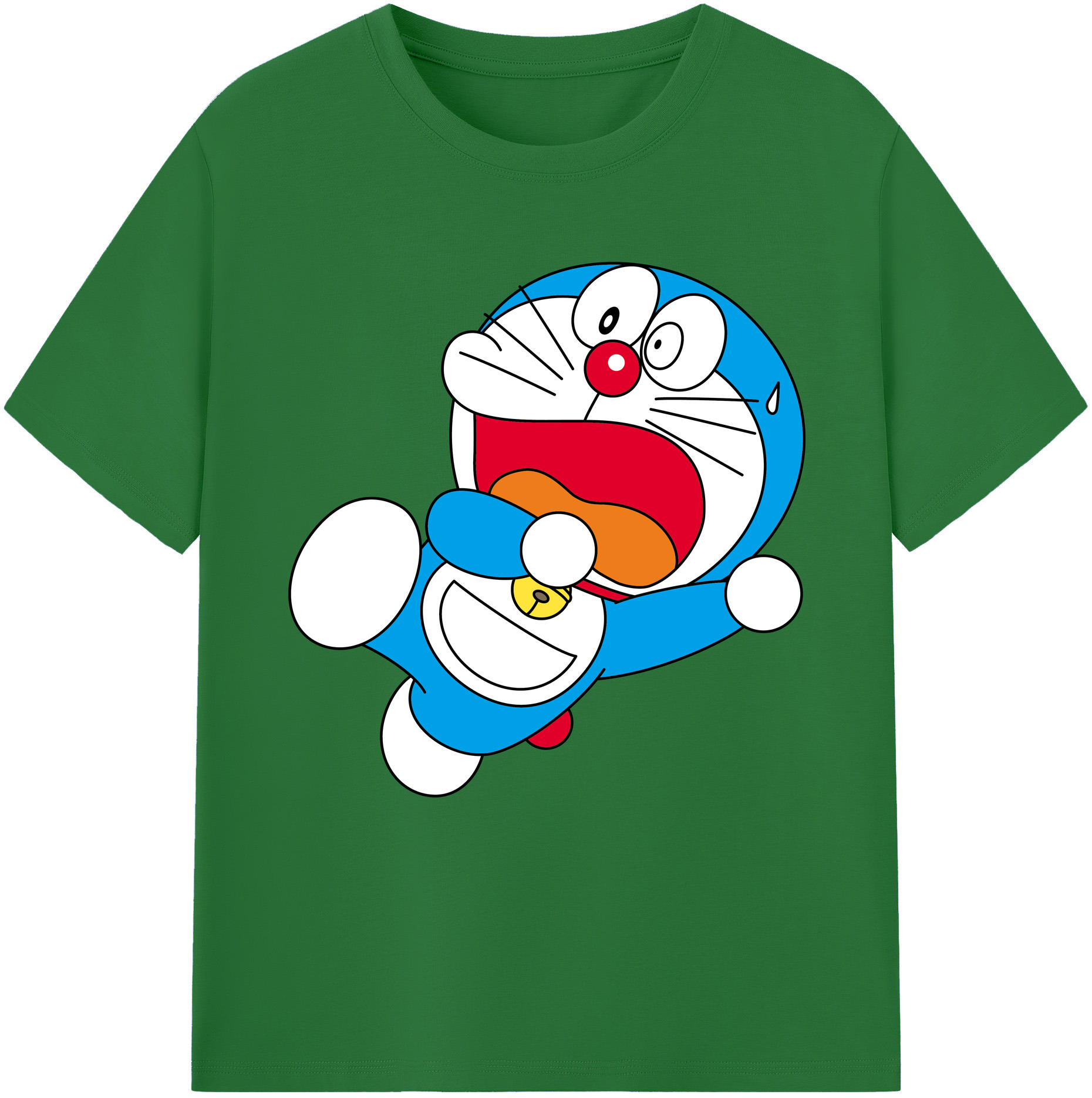 （画像用） ドラえもん Doraemon 綿100％半袖Tシャツ（フロントプリント）