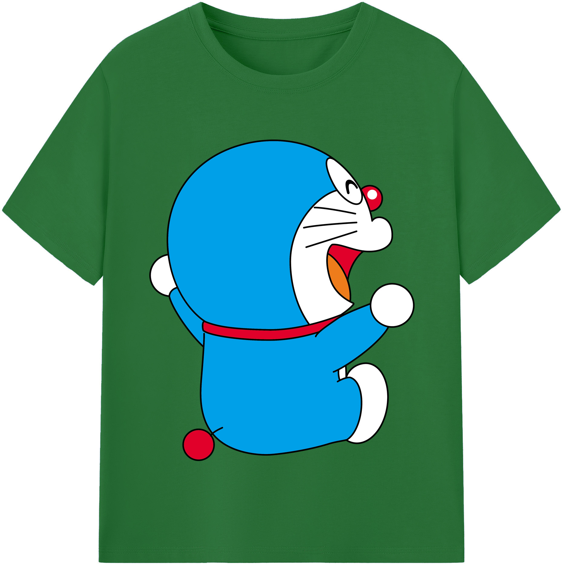 （画像用） ドラえもん Doraemon 綿100％半袖Tシャツ（フロントプリント）