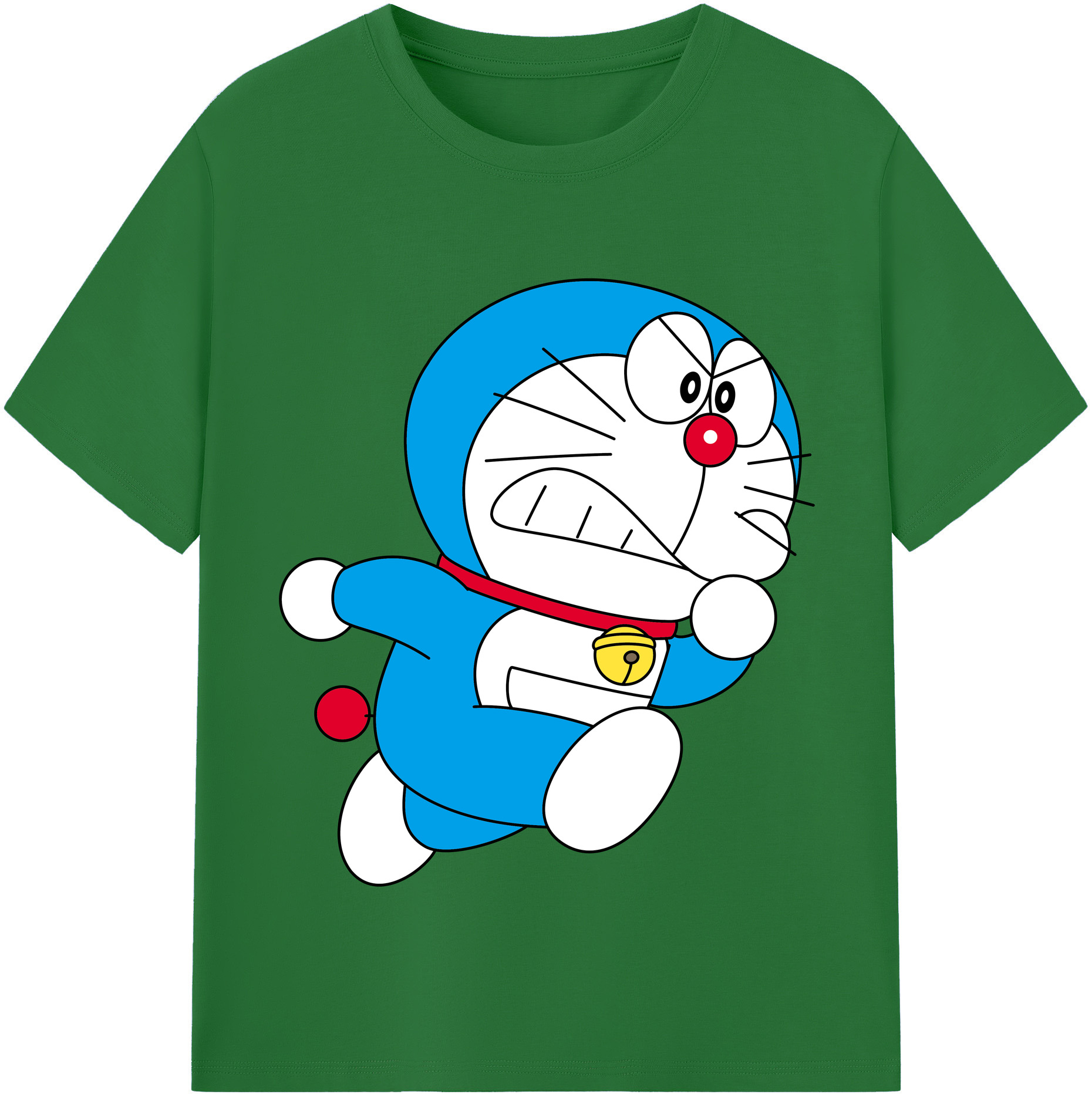 （画像用） ドラえもん Doraemon 綿100％半袖Tシャツ（フロントプリント）