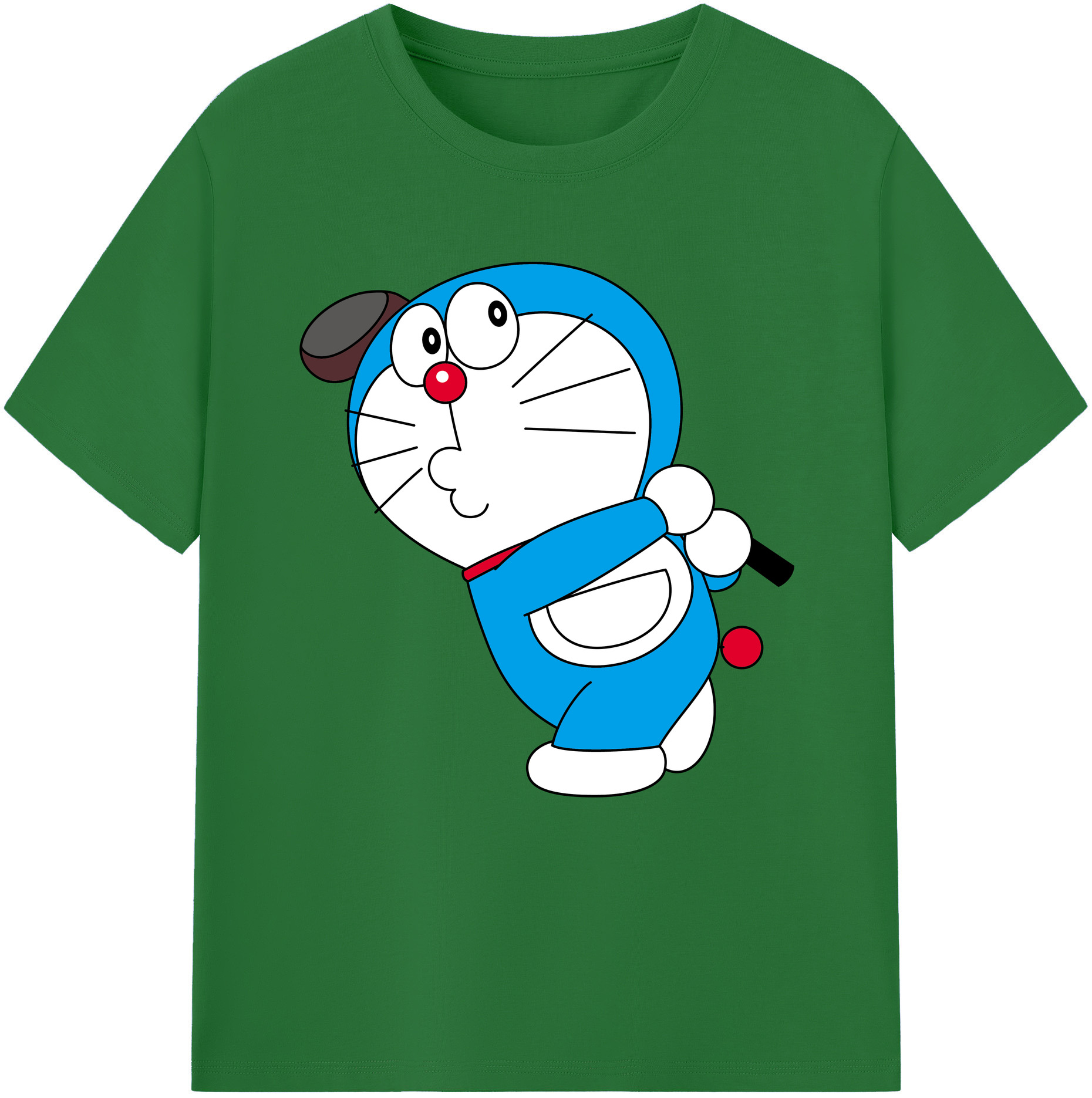 （画像用） ドラえもん Doraemon 綿100％半袖Tシャツ（フロントプリント）
