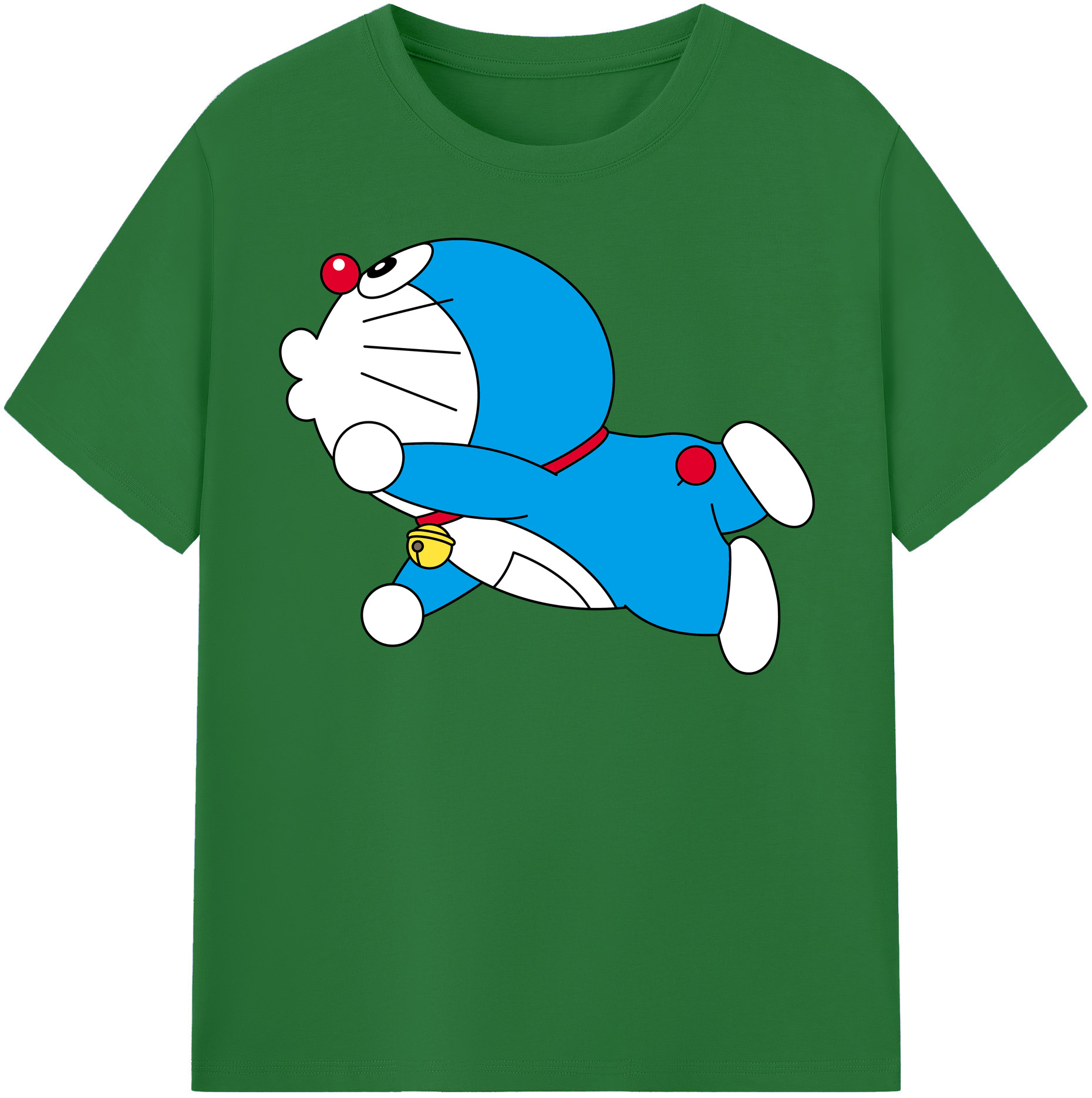 （画像用） ドラえもん Doraemon 綿100％半袖Tシャツ（フロントプリント）