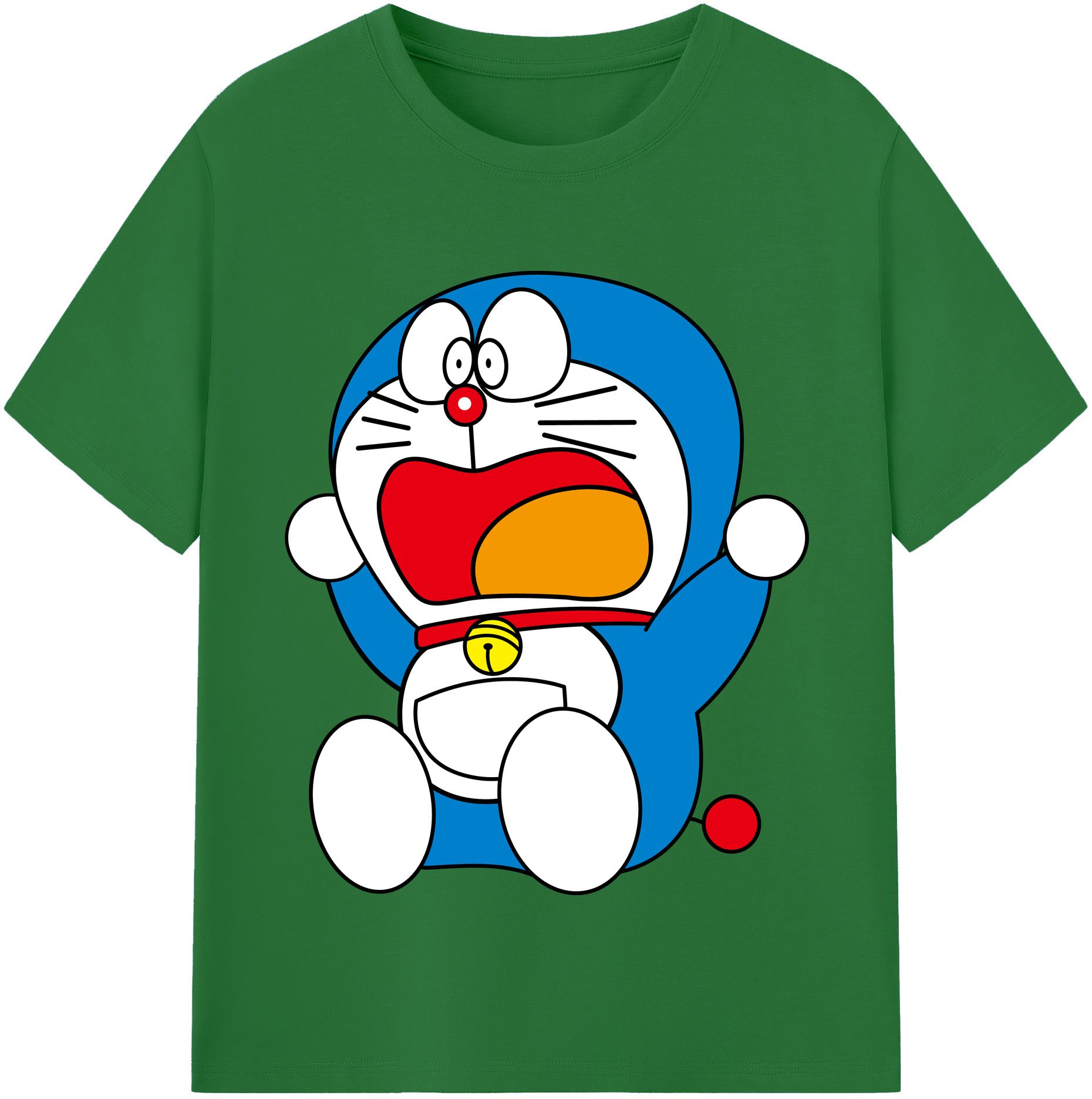 （画像用） ドラえもん Doraemon 綿100％半袖Tシャツ（フロントプリント）