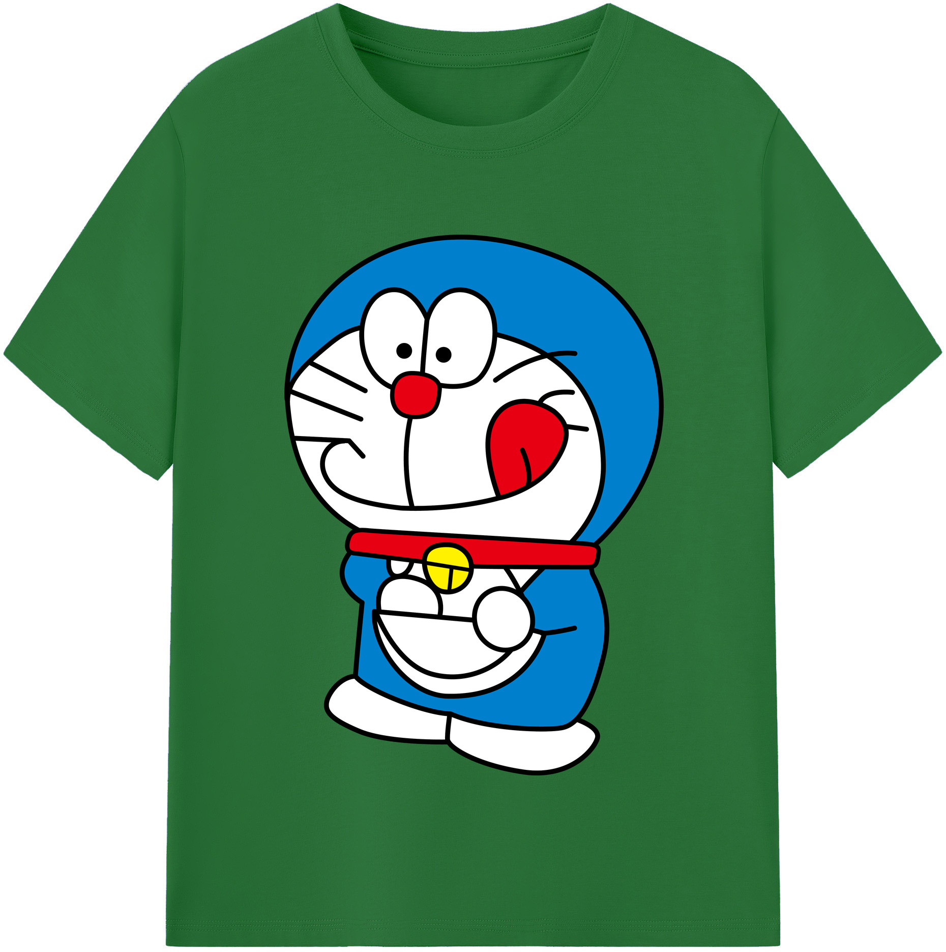 （画像用） ドラえもん Doraemon 綿100％半袖Tシャツ（フロントプリント）