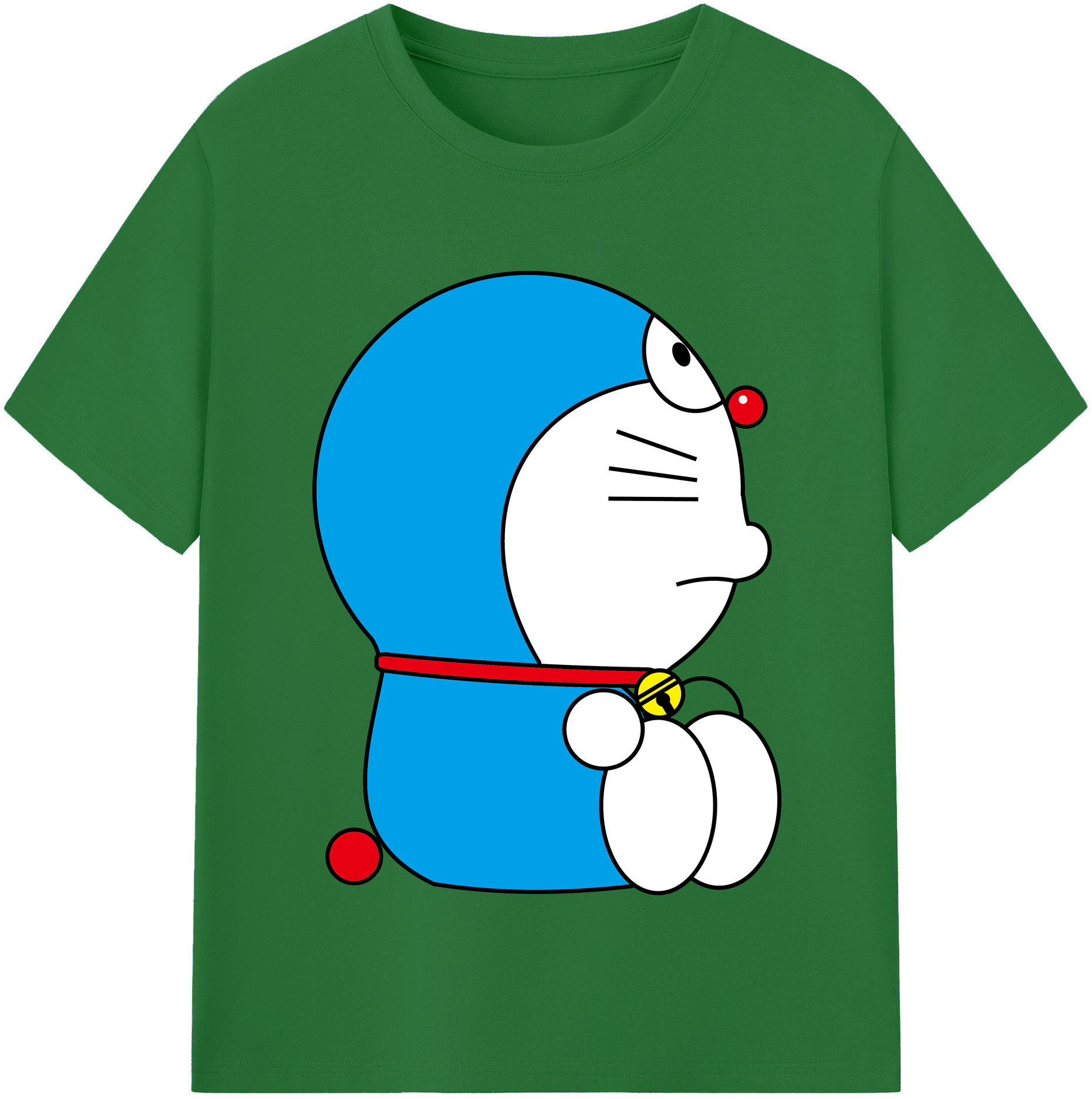 （画像用） ドラえもん Doraemon 綿100％半袖Tシャツ（フロントプリント）