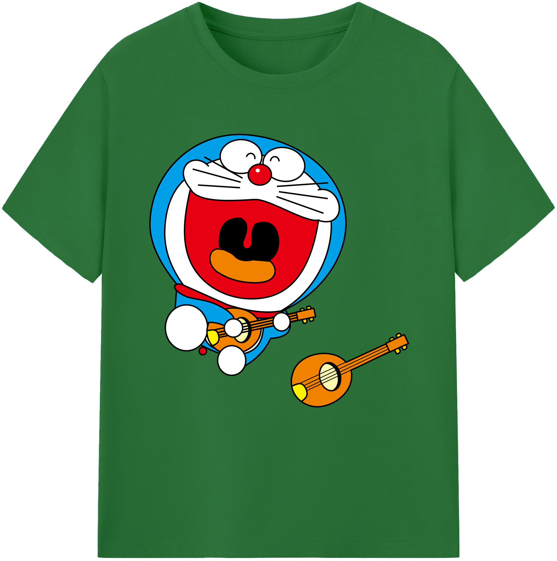 （画像用） ドラえもん Doraemon 綿100％半袖Tシャツ（フロントプリント）