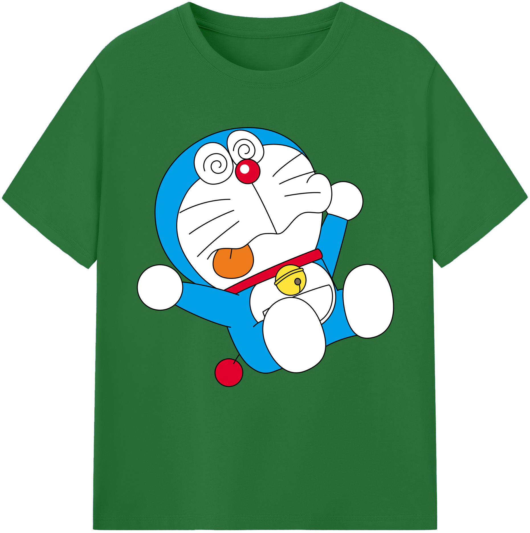 （画像用） ドラえもん Doraemon 綿100％半袖Tシャツ（フロントプリント）