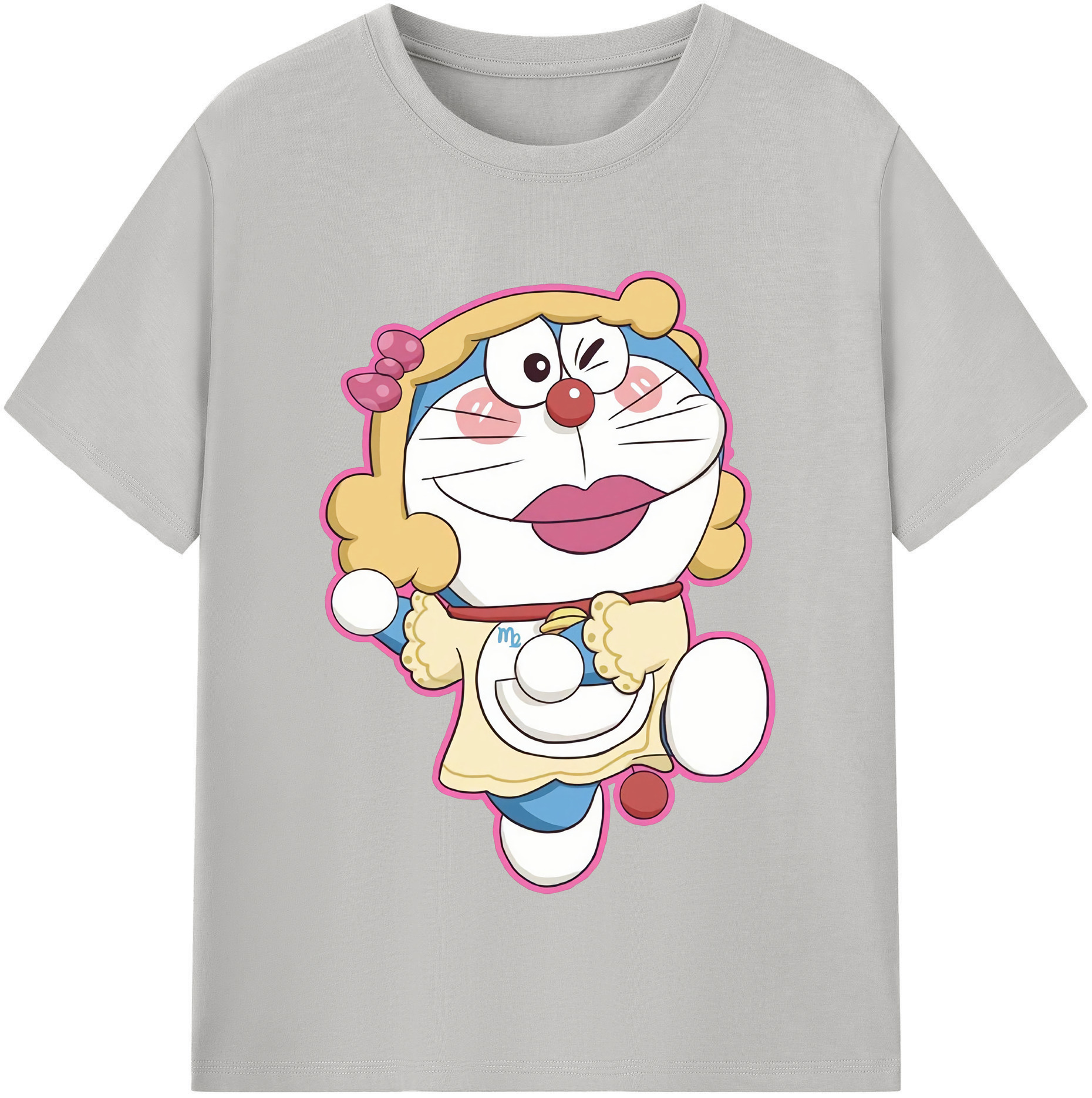 （画像用） ドラえもん Doraemon 綿100％半袖Tシャツ（フロントプリント）