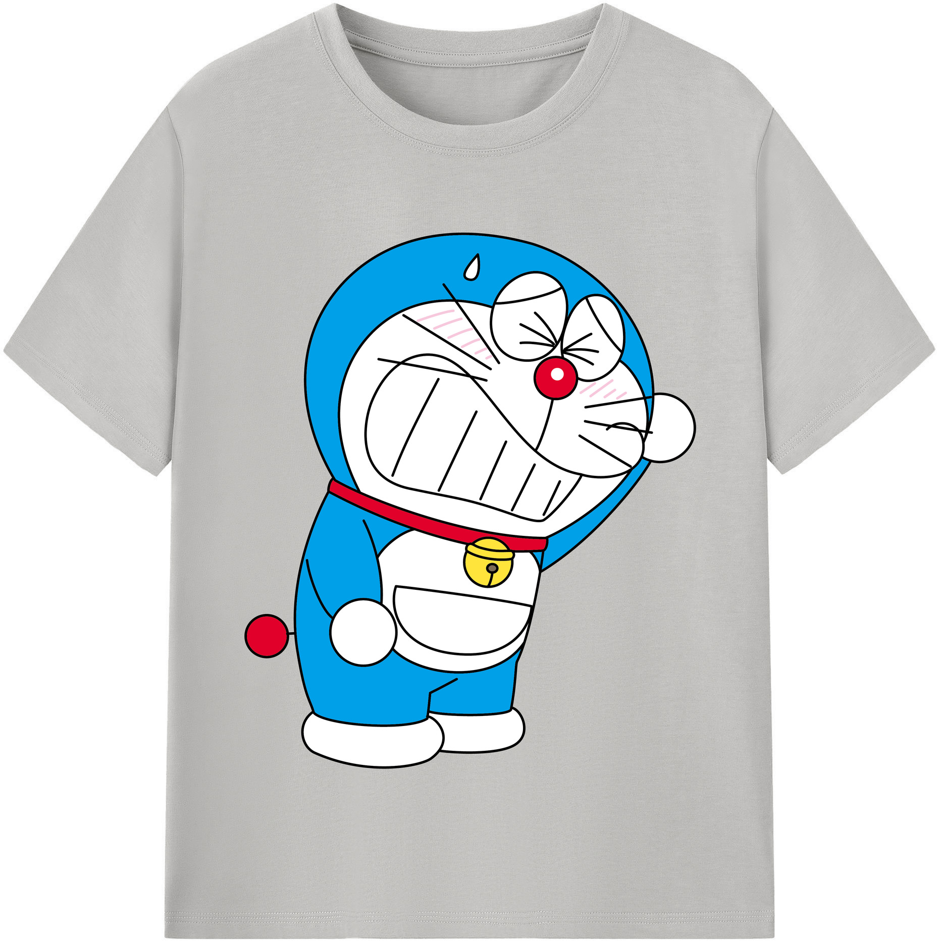 （画像用） ドラえもん Doraemon 綿100％半袖Tシャツ（フロントプリント）