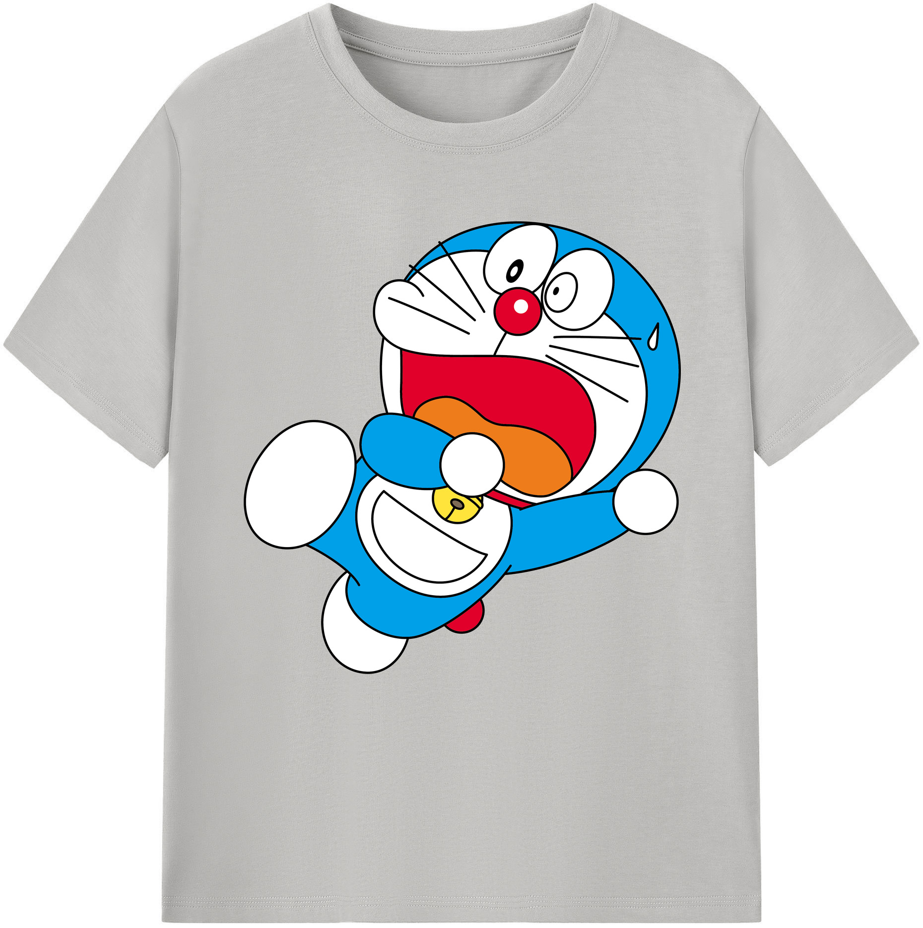（画像用） ドラえもん Doraemon 綿100％半袖Tシャツ（フロントプリント）