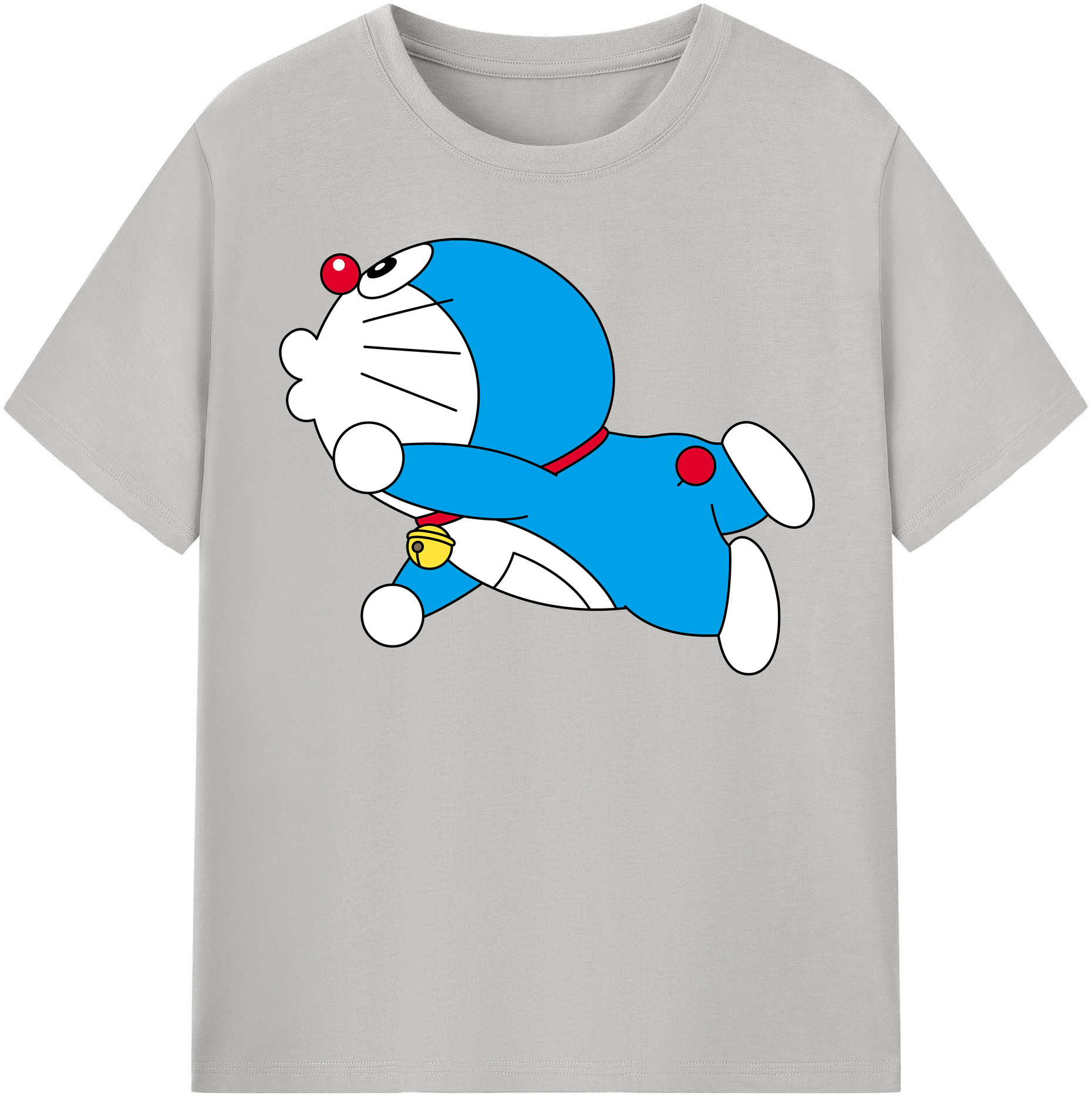 （画像用） ドラえもん Doraemon 綿100％半袖Tシャツ（フロントプリント）