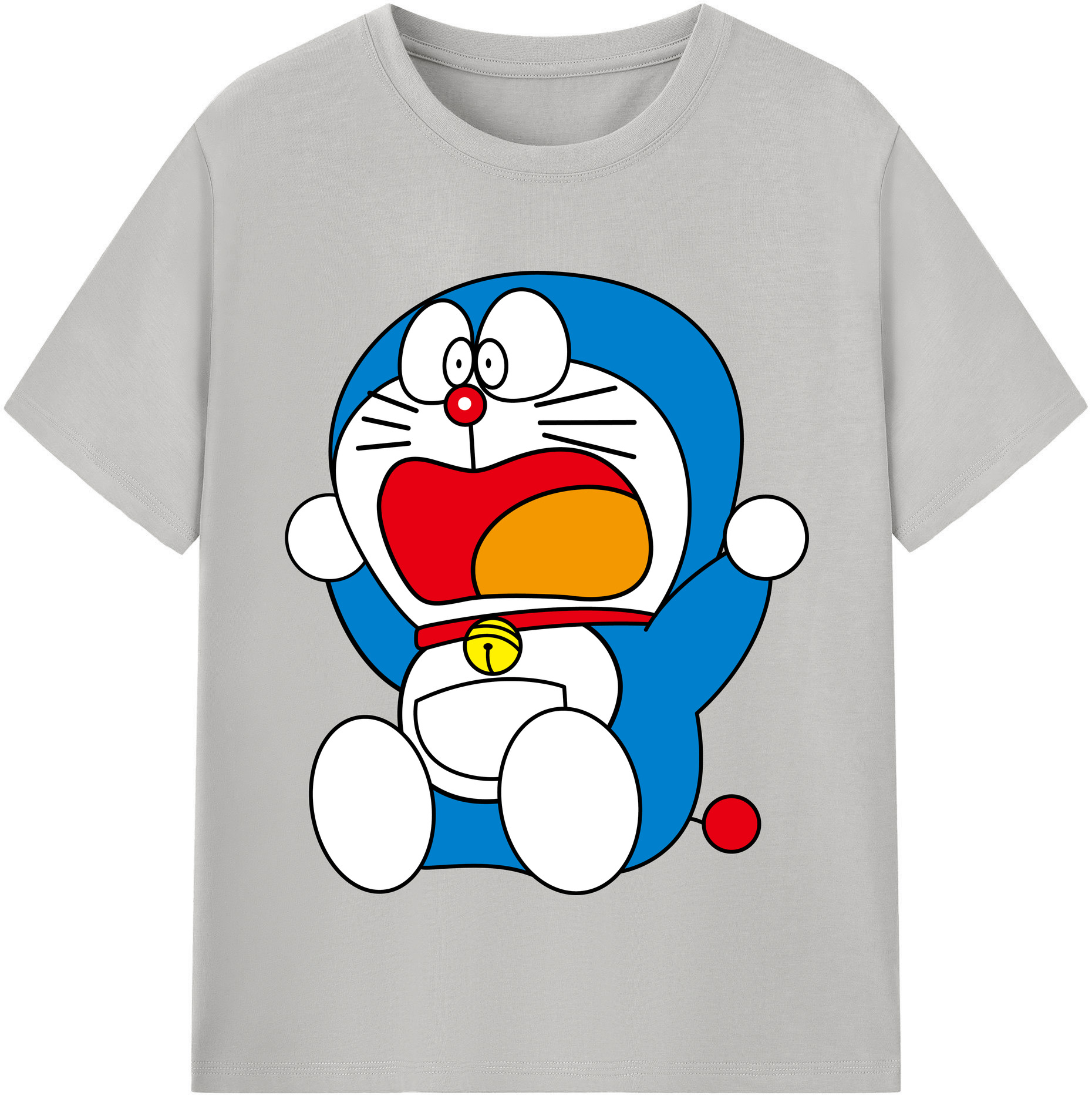 （画像用） ドラえもん Doraemon 綿100％半袖Tシャツ（フロントプリント）
