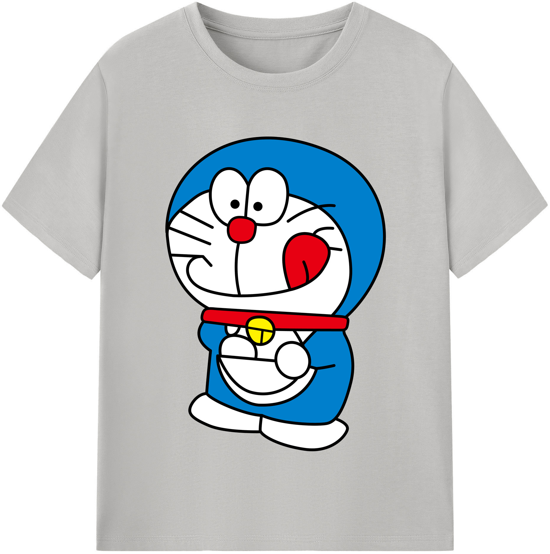 （画像用） ドラえもん Doraemon 綿100％半袖Tシャツ（フロントプリント）