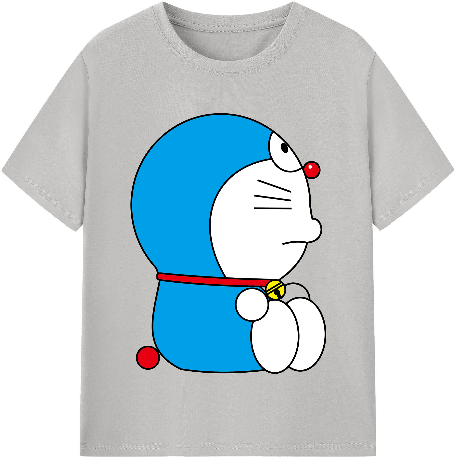 （画像用） ドラえもん Doraemon 綿100％半袖Tシャツ（フロントプリント）