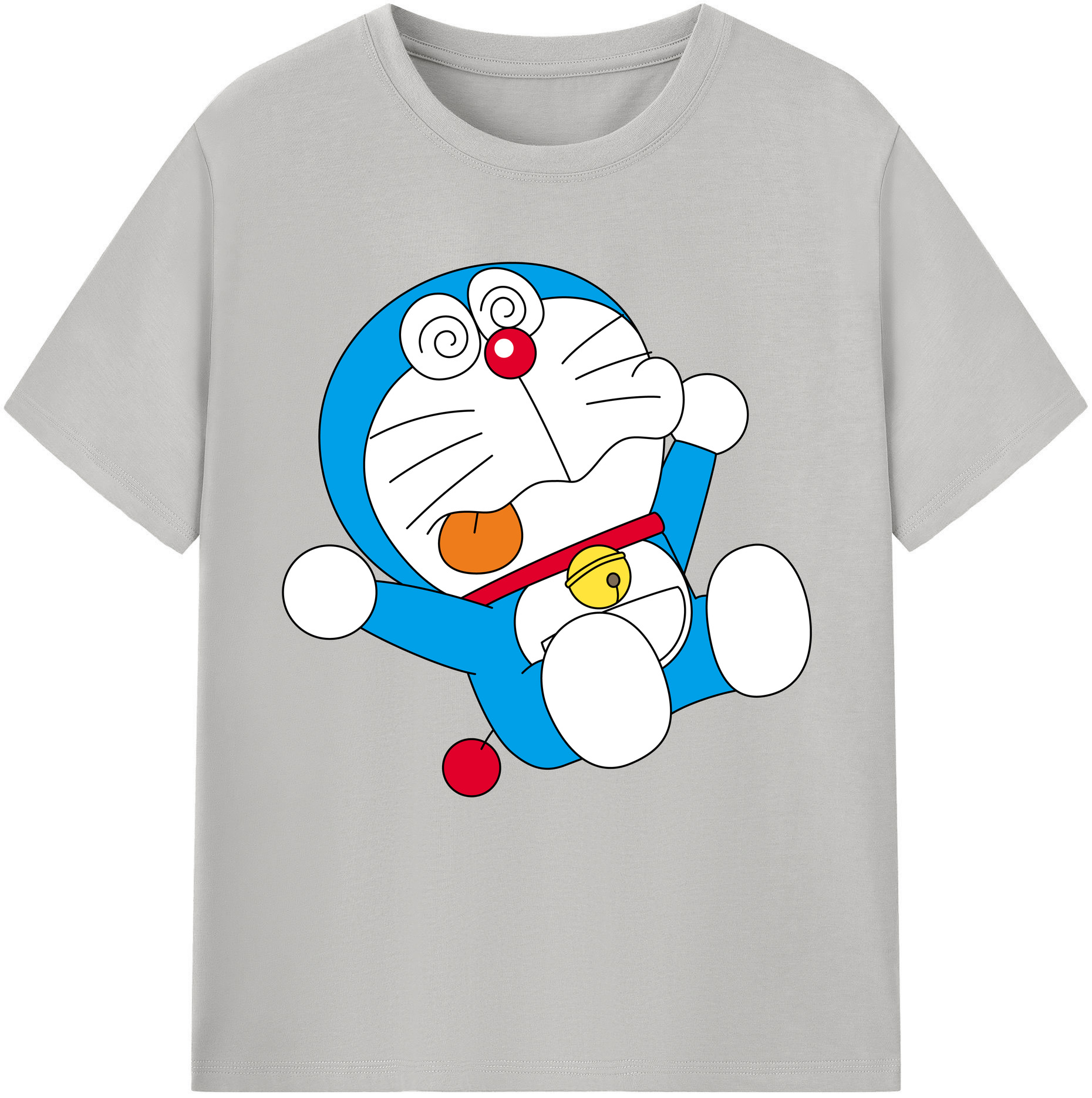 （画像用） ドラえもん Doraemon 綿100％半袖Tシャツ（フロントプリント）