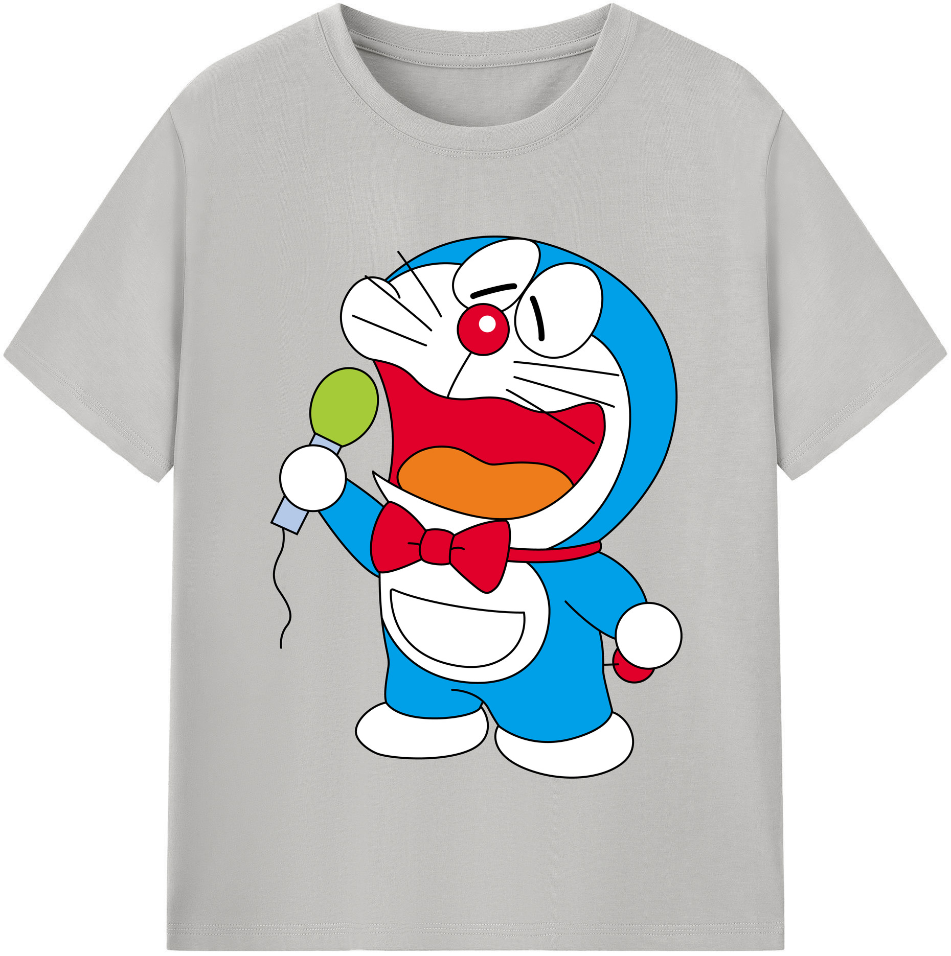 （画像用） ドラえもん Doraemon 綿100％半袖Tシャツ（フロントプリント）