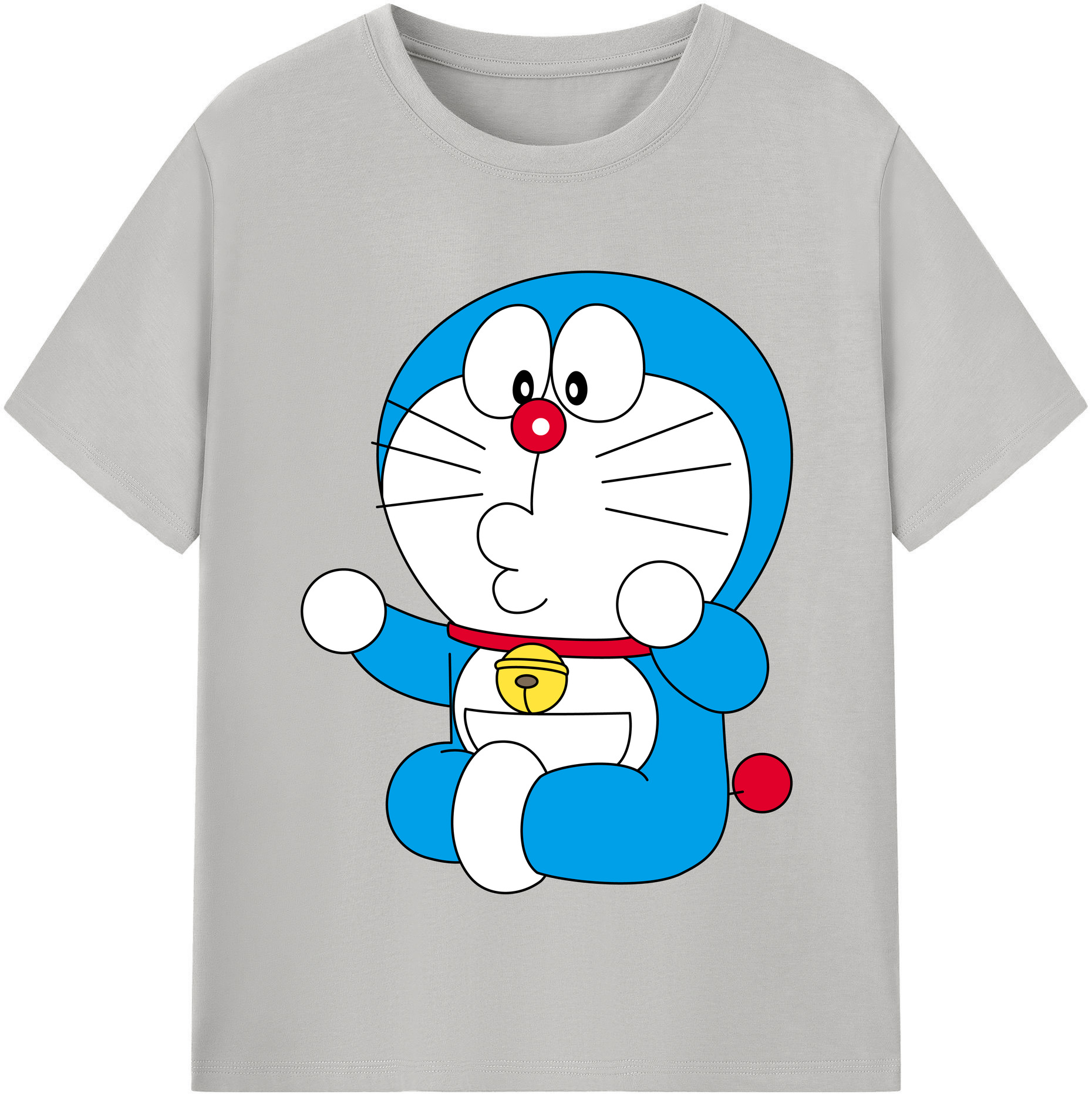 （画像用） ドラえもん Doraemon 綿100％半袖Tシャツ（フロントプリント）