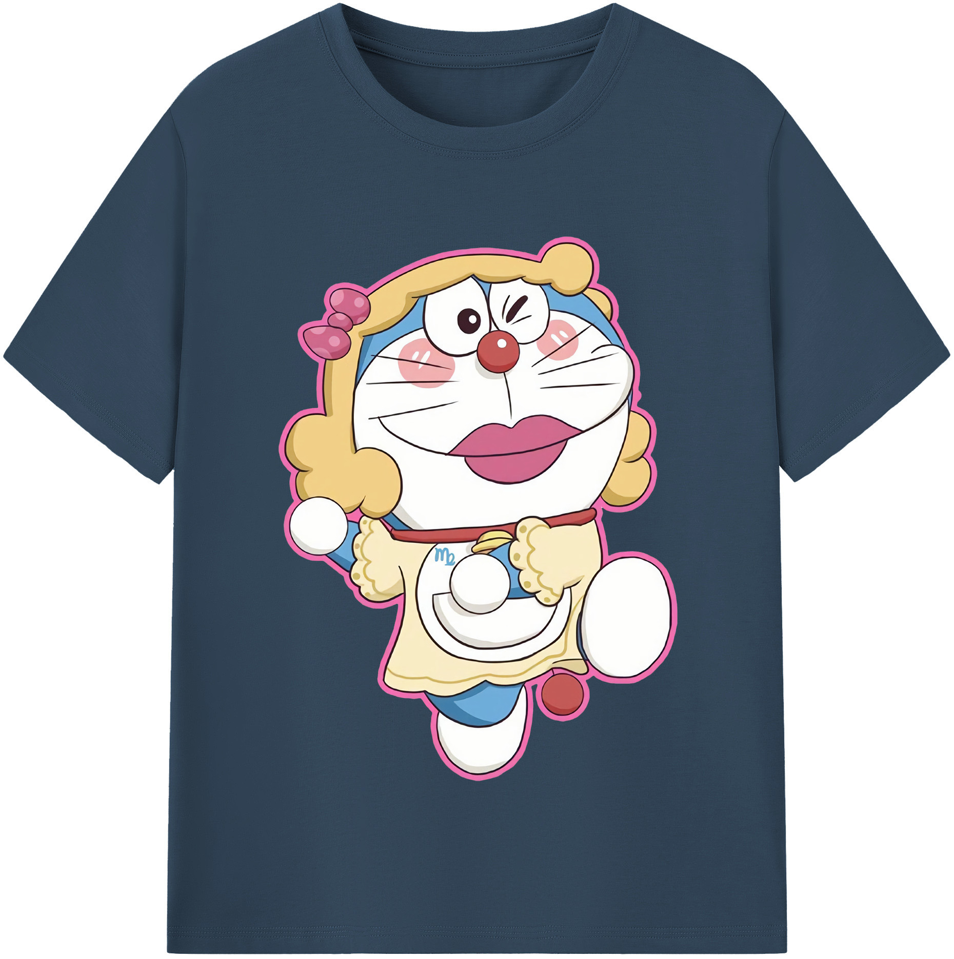 （画像用） ドラえもん Doraemon 綿100％半袖Tシャツ（フロントプリント）