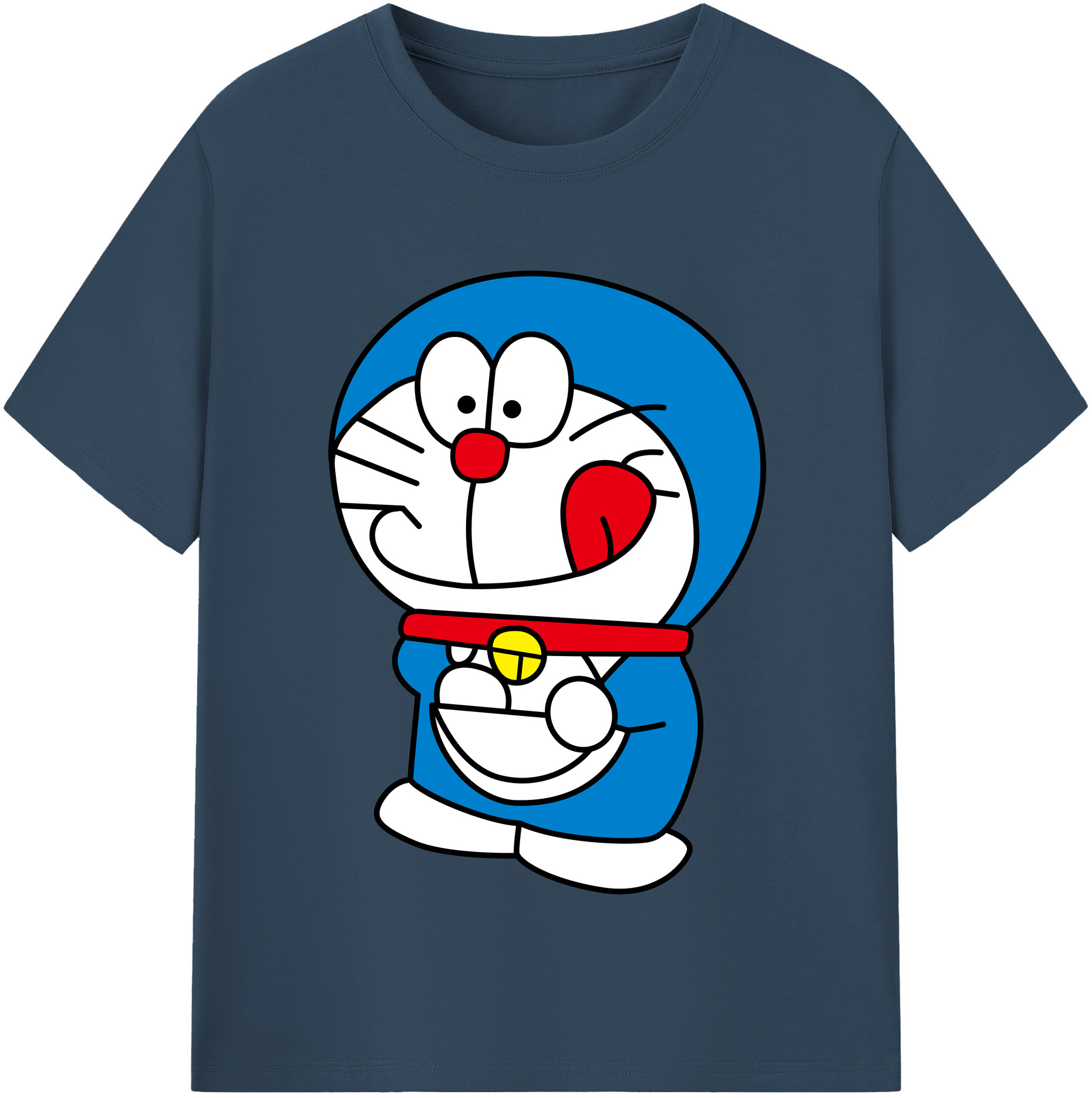 （画像用） ドラえもん Doraemon 綿100％半袖Tシャツ（フロントプリント）