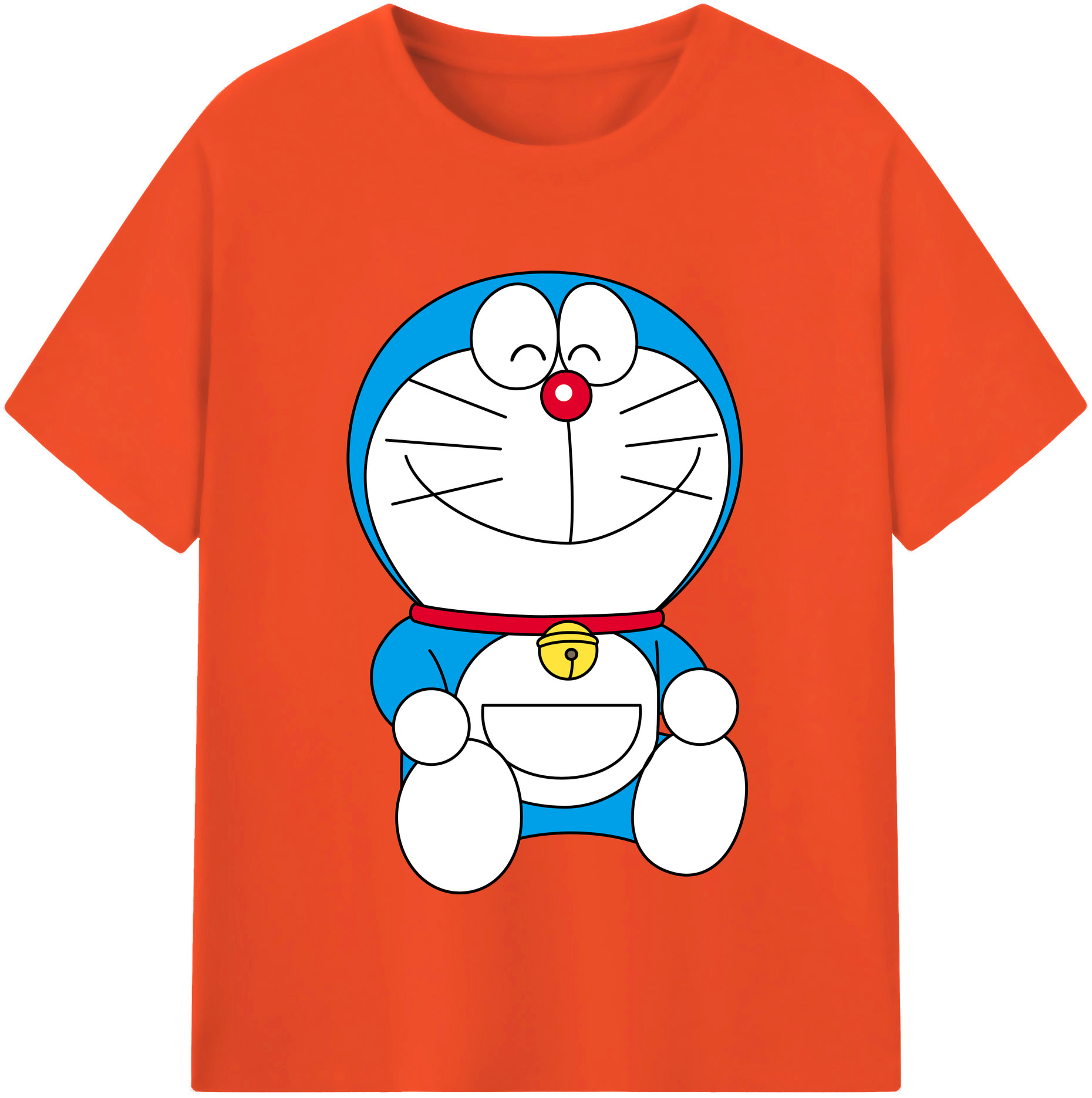 （画像用） ドラえもん Doraemon 綿100％半袖Tシャツ（フロントプリント）