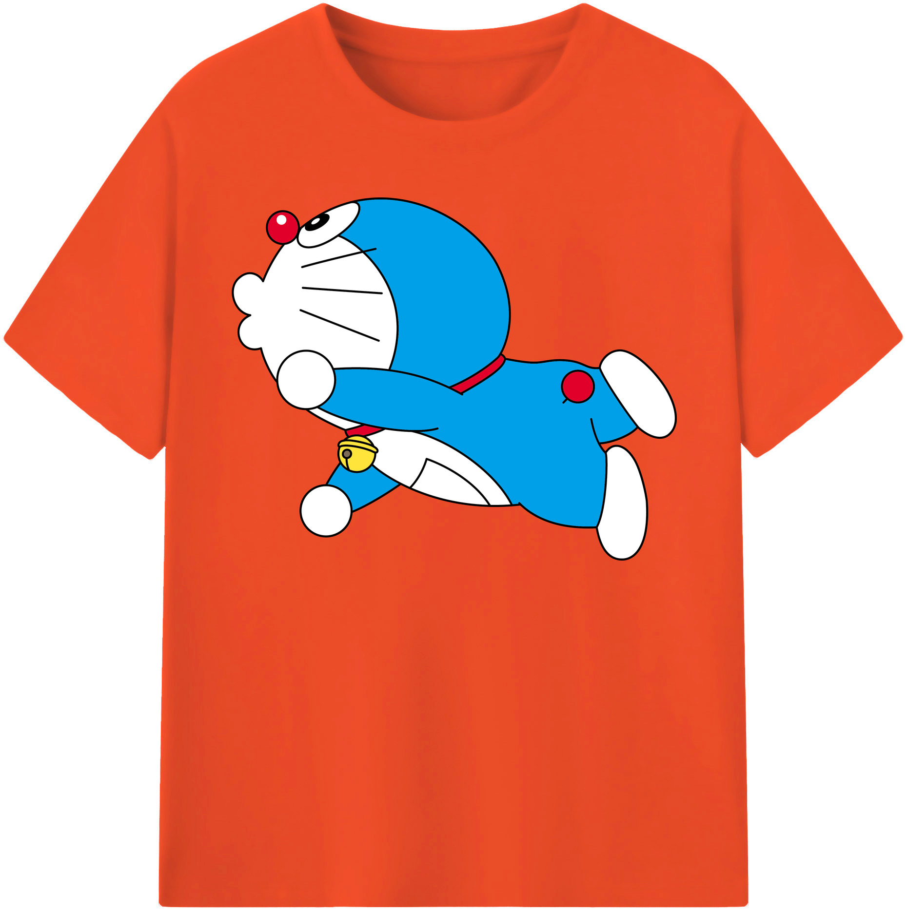 （画像用） ドラえもん Doraemon 綿100％半袖Tシャツ（フロントプリント）