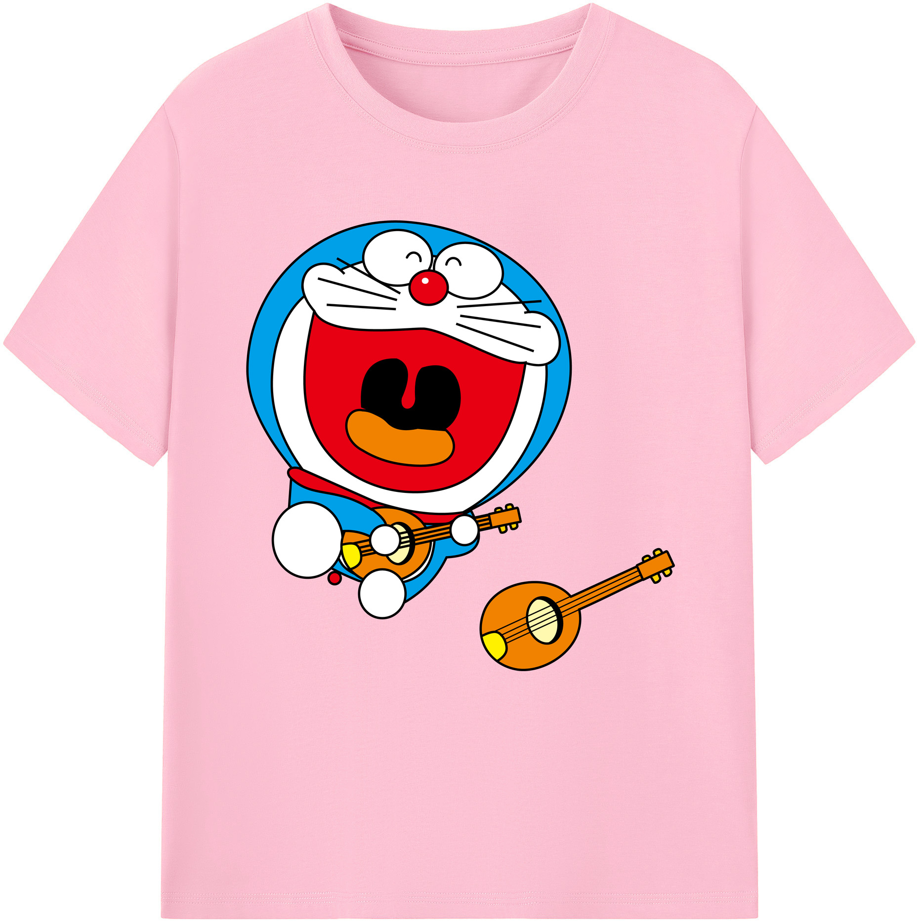 （画像用） ドラえもん Doraemon 綿100％半袖Tシャツ（フロントプリント）