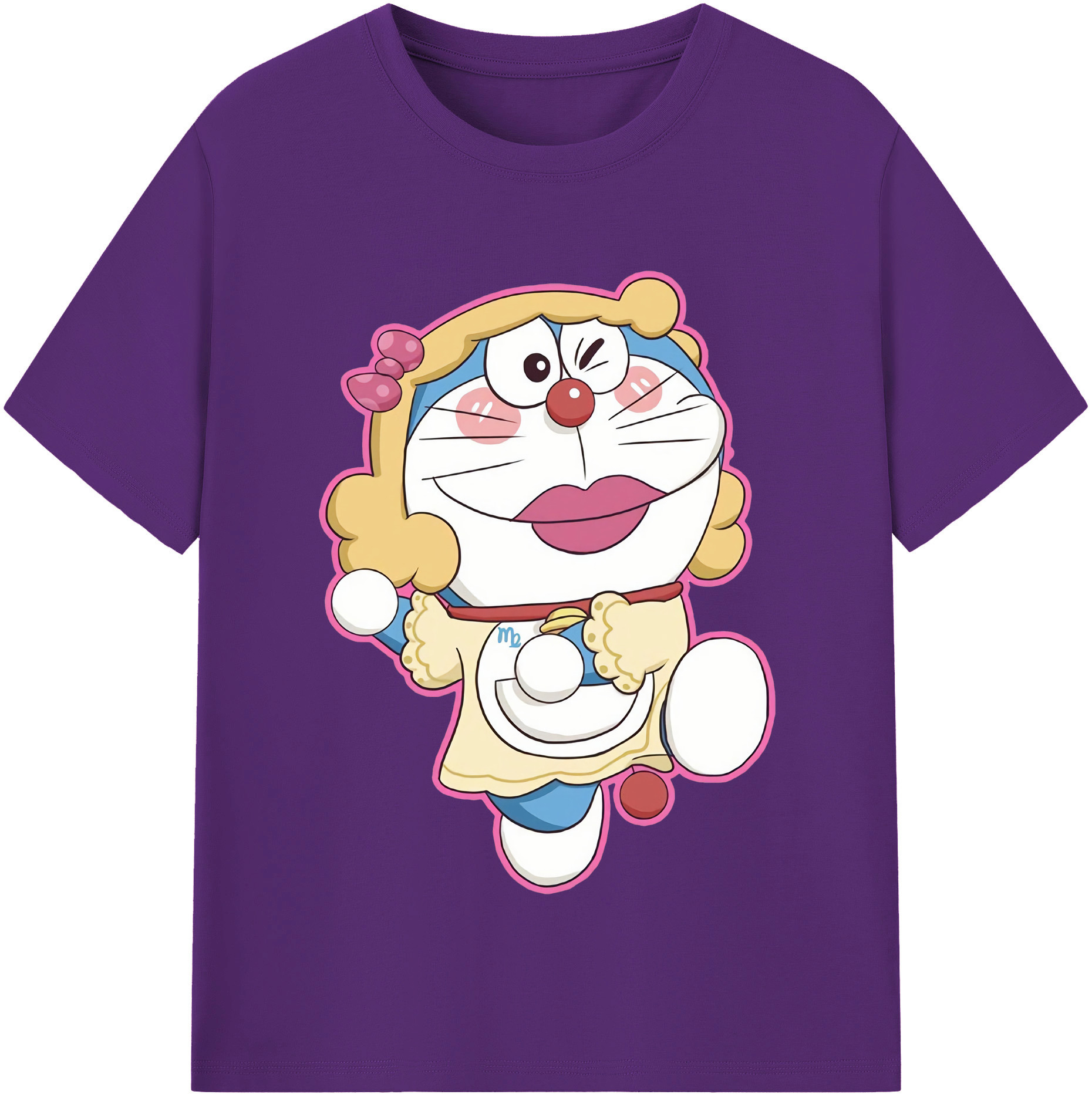 （画像用） ドラえもん Doraemon 綿100％半袖Tシャツ（フロントプリント）