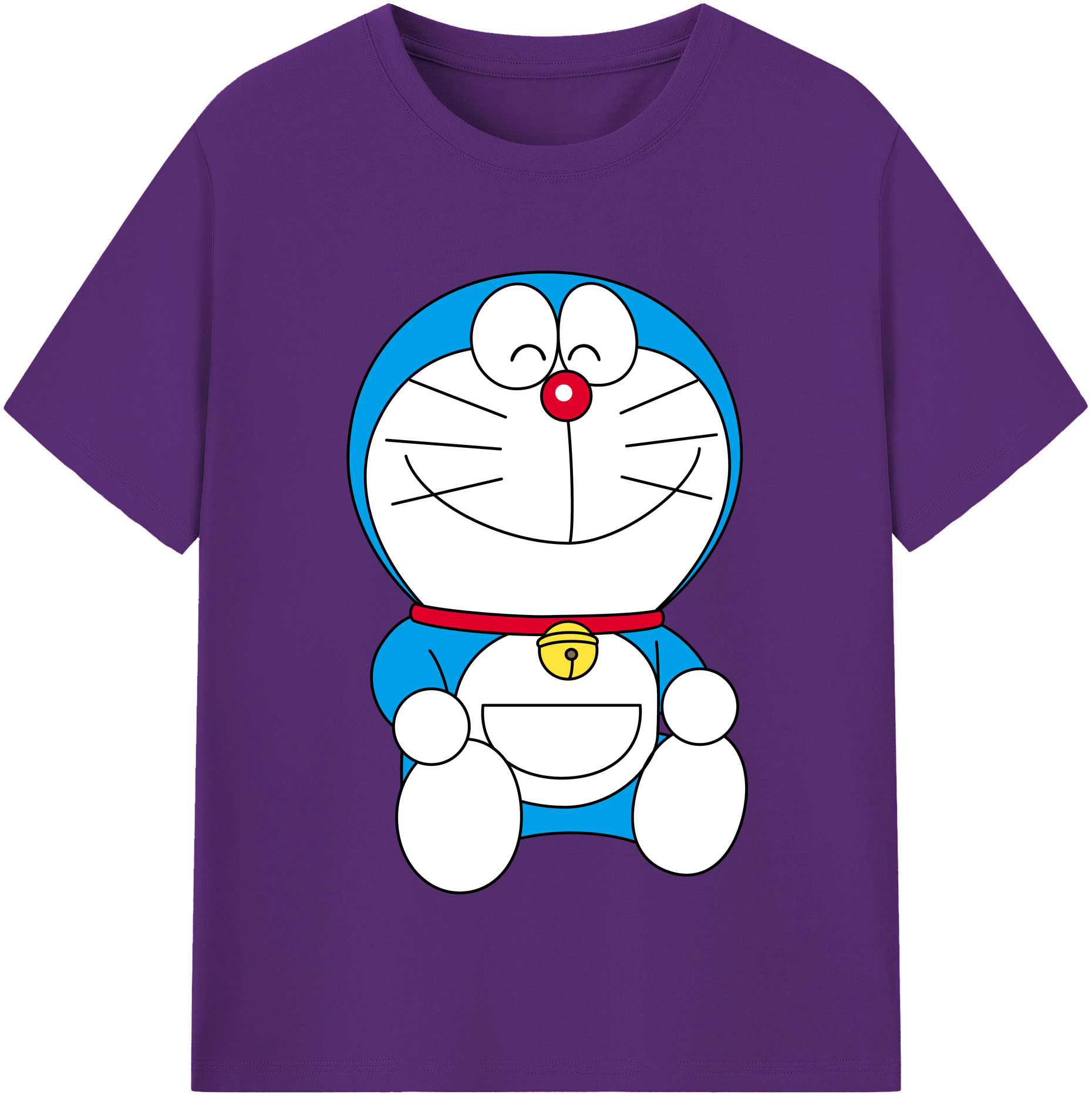 （画像用） ドラえもん Doraemon 綿100％半袖Tシャツ（フロントプリント）
