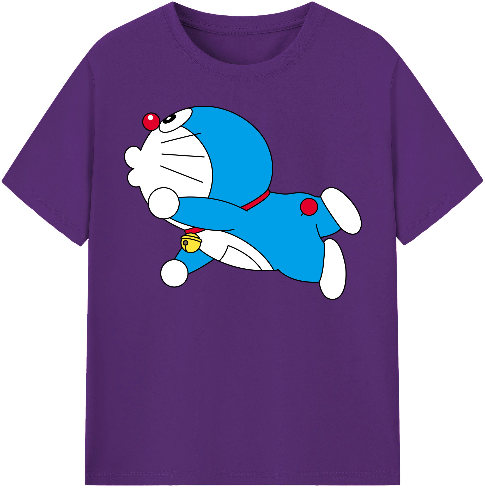 （画像用） ドラえもん Doraemon 綿100％半袖Tシャツ（フロントプリント）